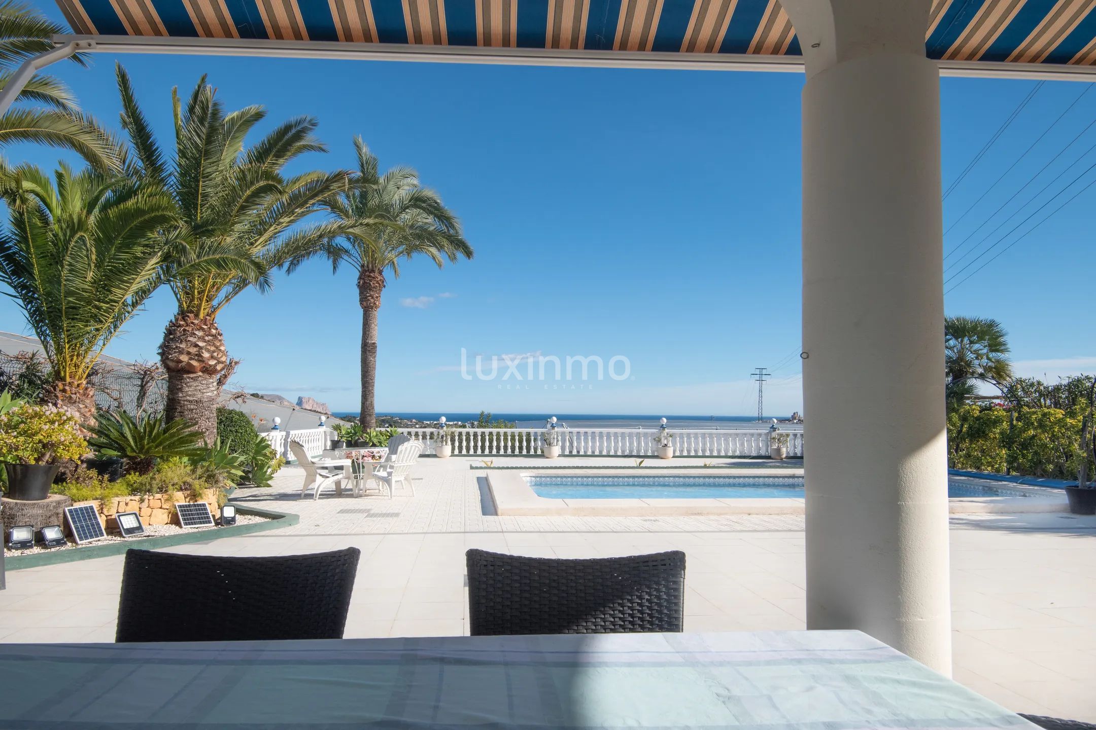 Vrijstaand huis in mediterrane stijl met uitzicht op zee in La Nucia — photo 20
