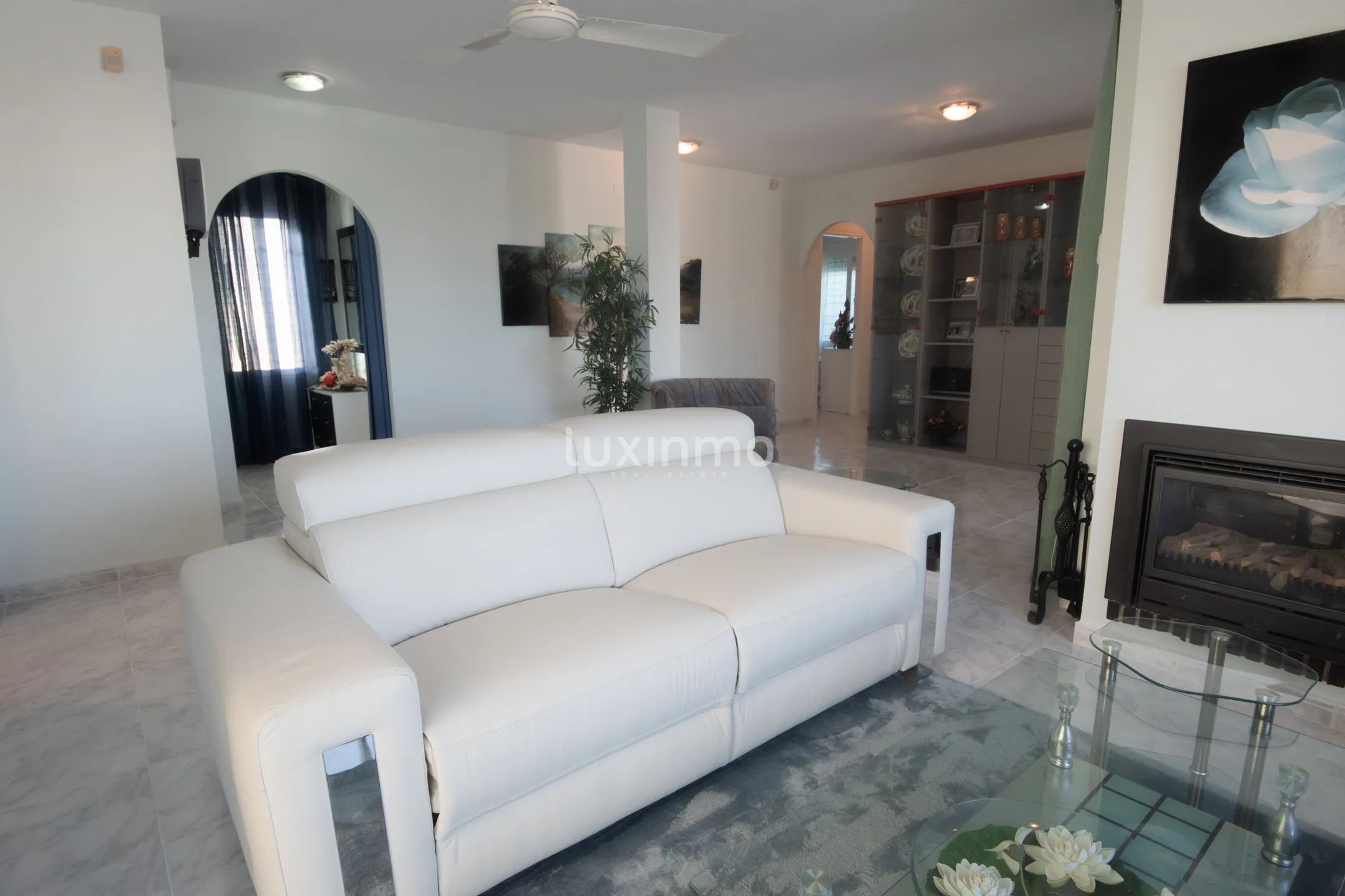 Vrijstaand huis in mediterrane stijl met uitzicht op zee in La Nucia — photo 6