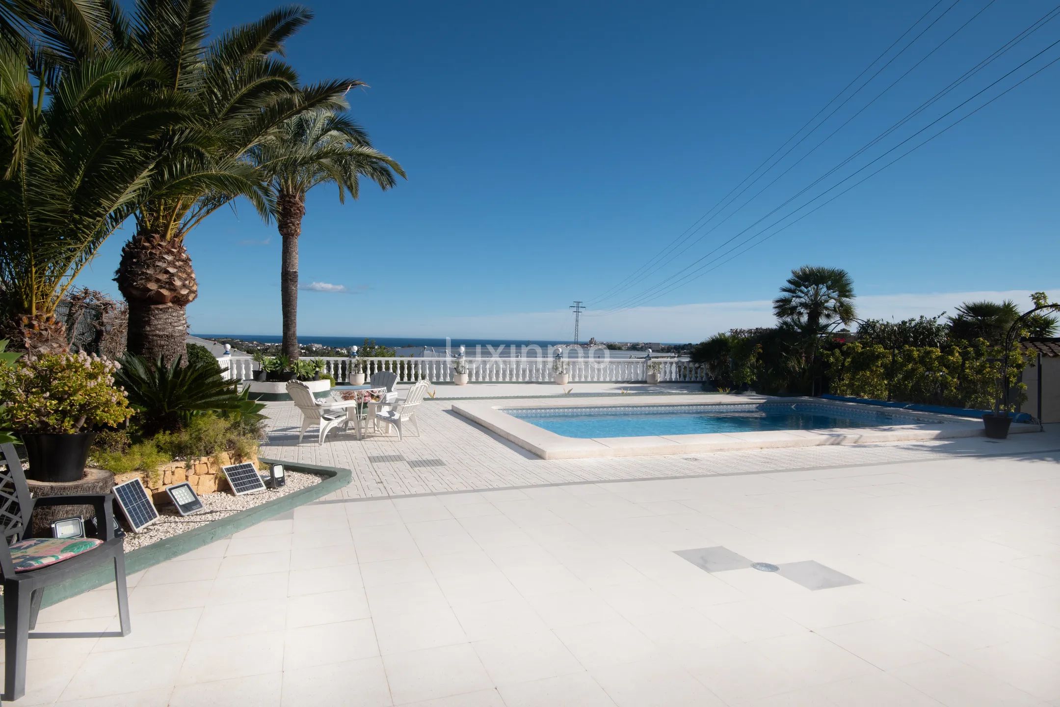 Vrijstaand huis in mediterrane stijl met uitzicht op zee in La Nucia — photo 24