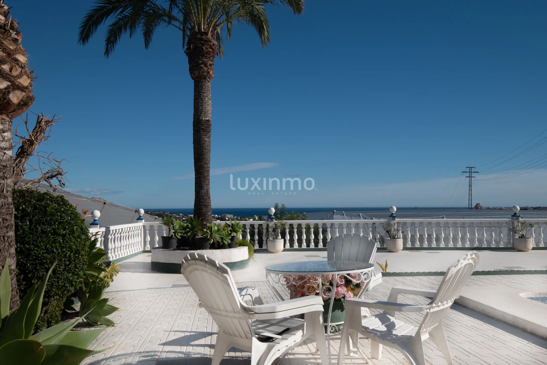 Vrijstaand huis in mediterrane stijl met uitzicht op zee in La Nucia — photo 21