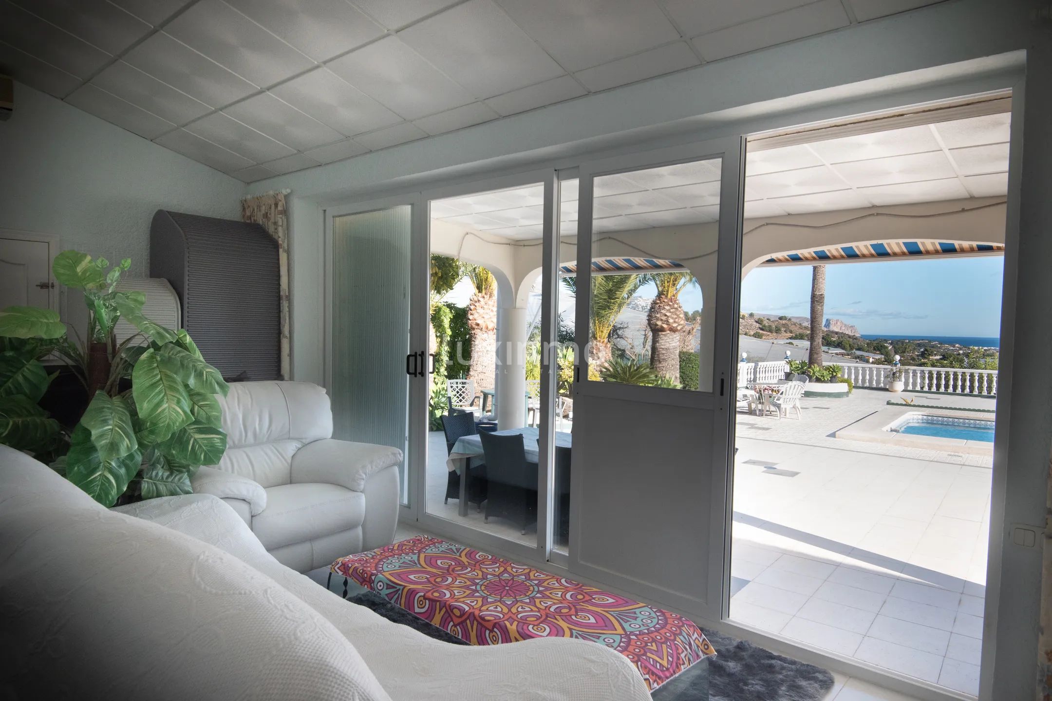 Vrijstaand huis in mediterrane stijl met uitzicht op zee in La Nucia — photo 19