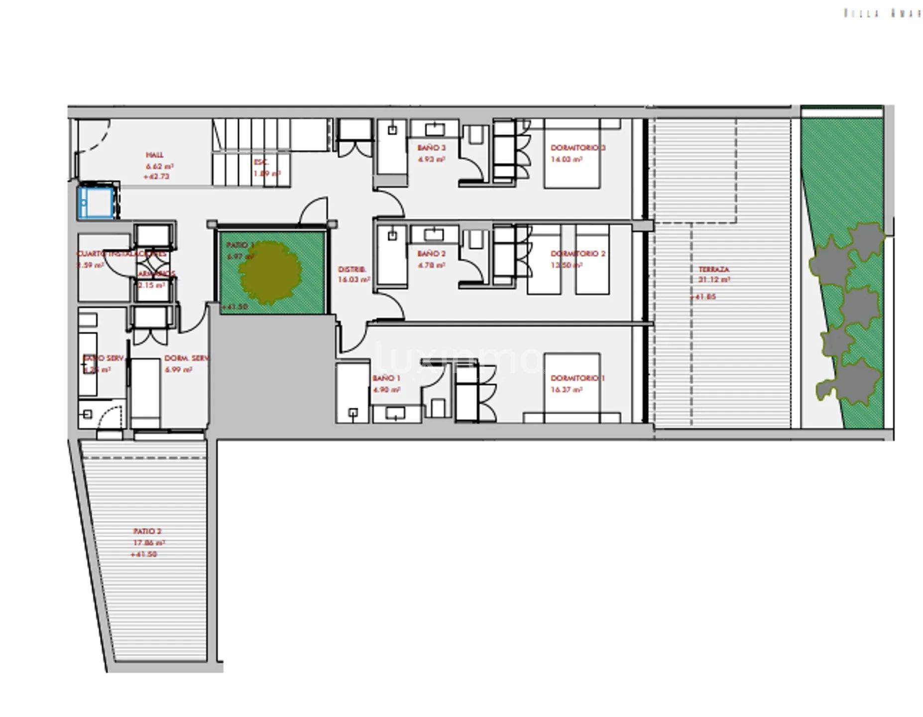 Modern Luxury Villa in Santa Eulalia del Río — Floor Plan 3