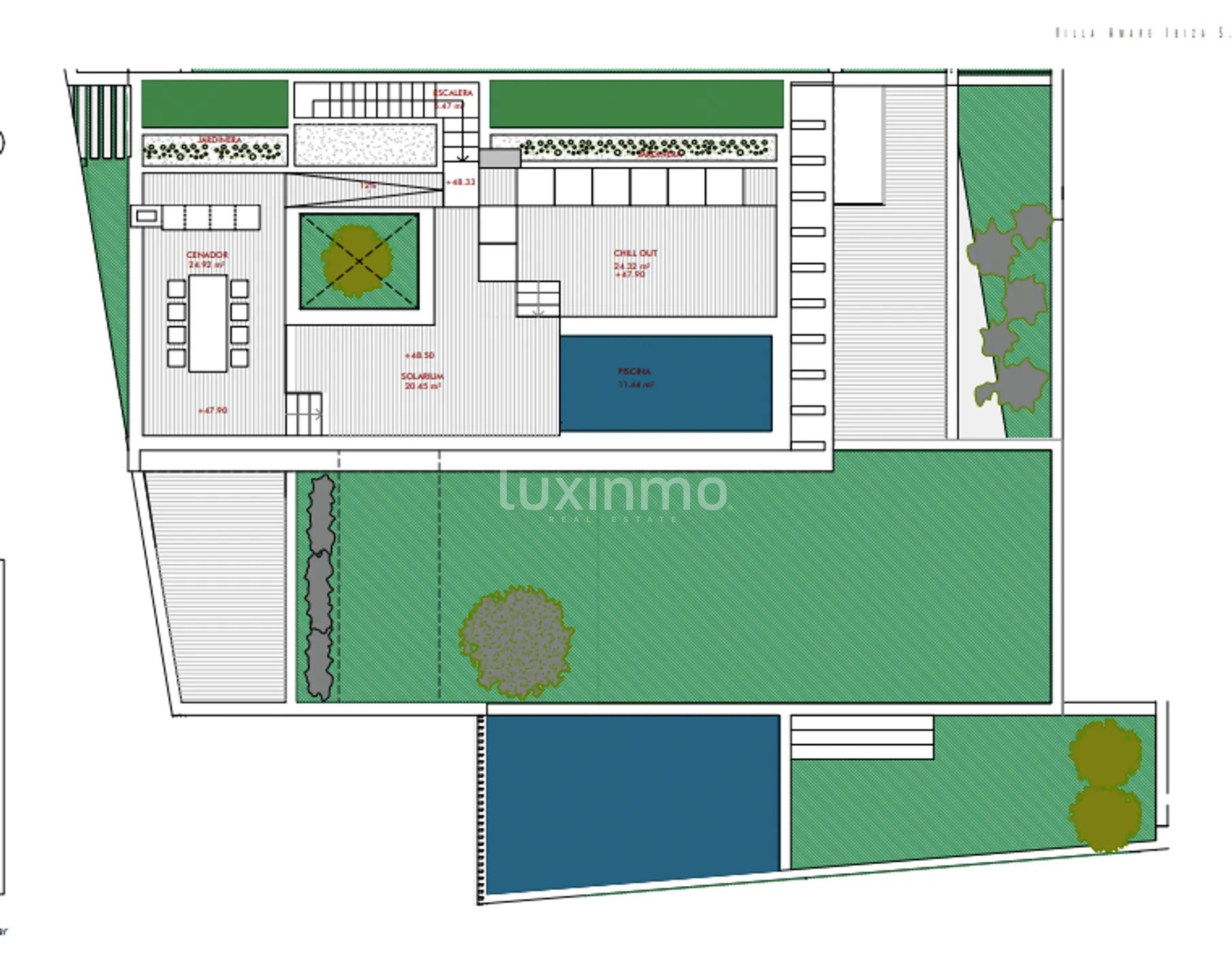Modern Luxury Villa in Santa Eulalia del Río — Floor Plan 2