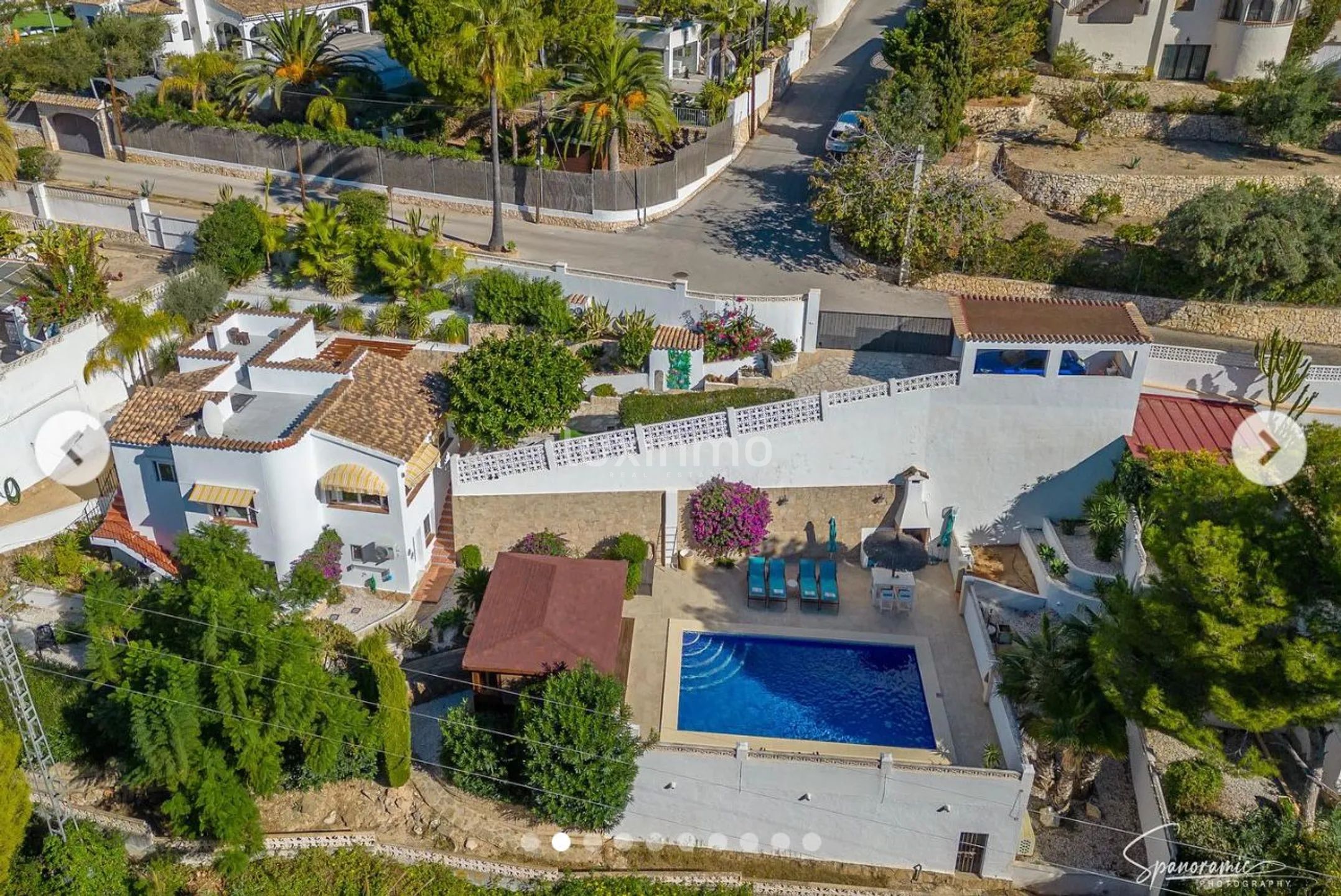 Moderno chalet mediterráneo de 3 dormitorios en Benissa con piscina privada y jardín — photo 9