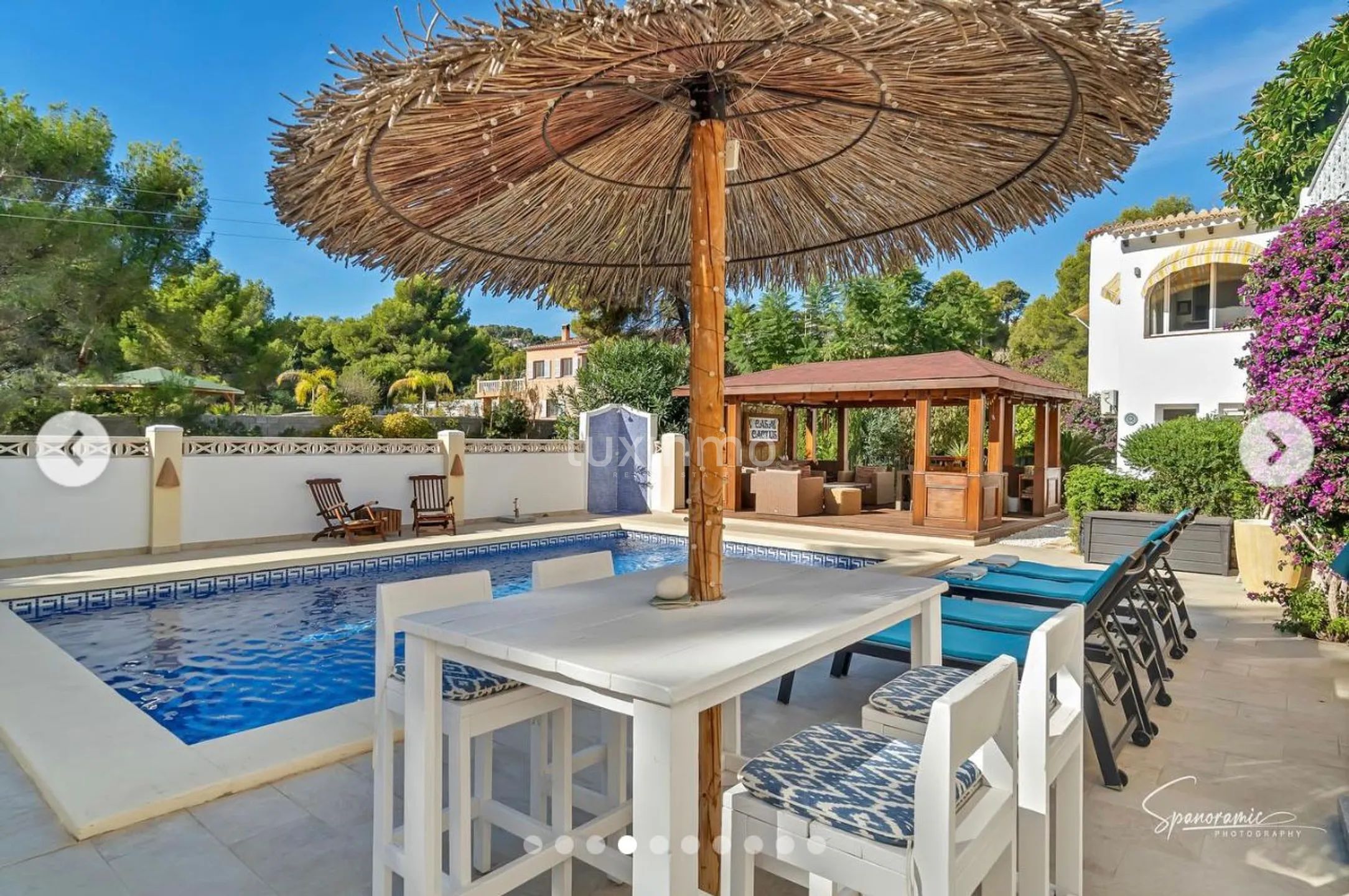 Moderno chalet mediterráneo de 3 dormitorios en Benissa con piscina privada y jardín — photo 6