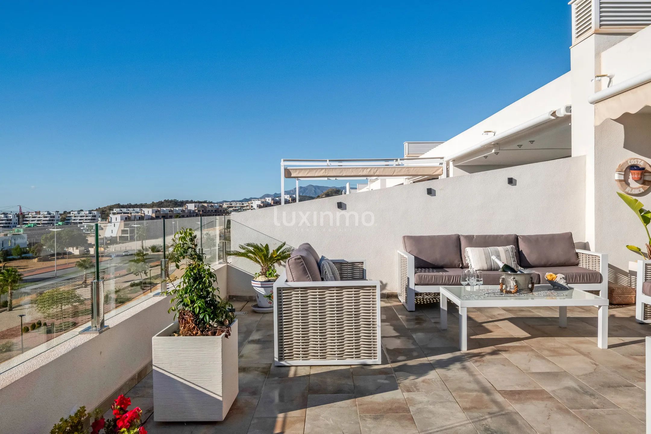 Modernes Penthouse mit schönem Meerblick in Balcon de Finestrat — photo 28