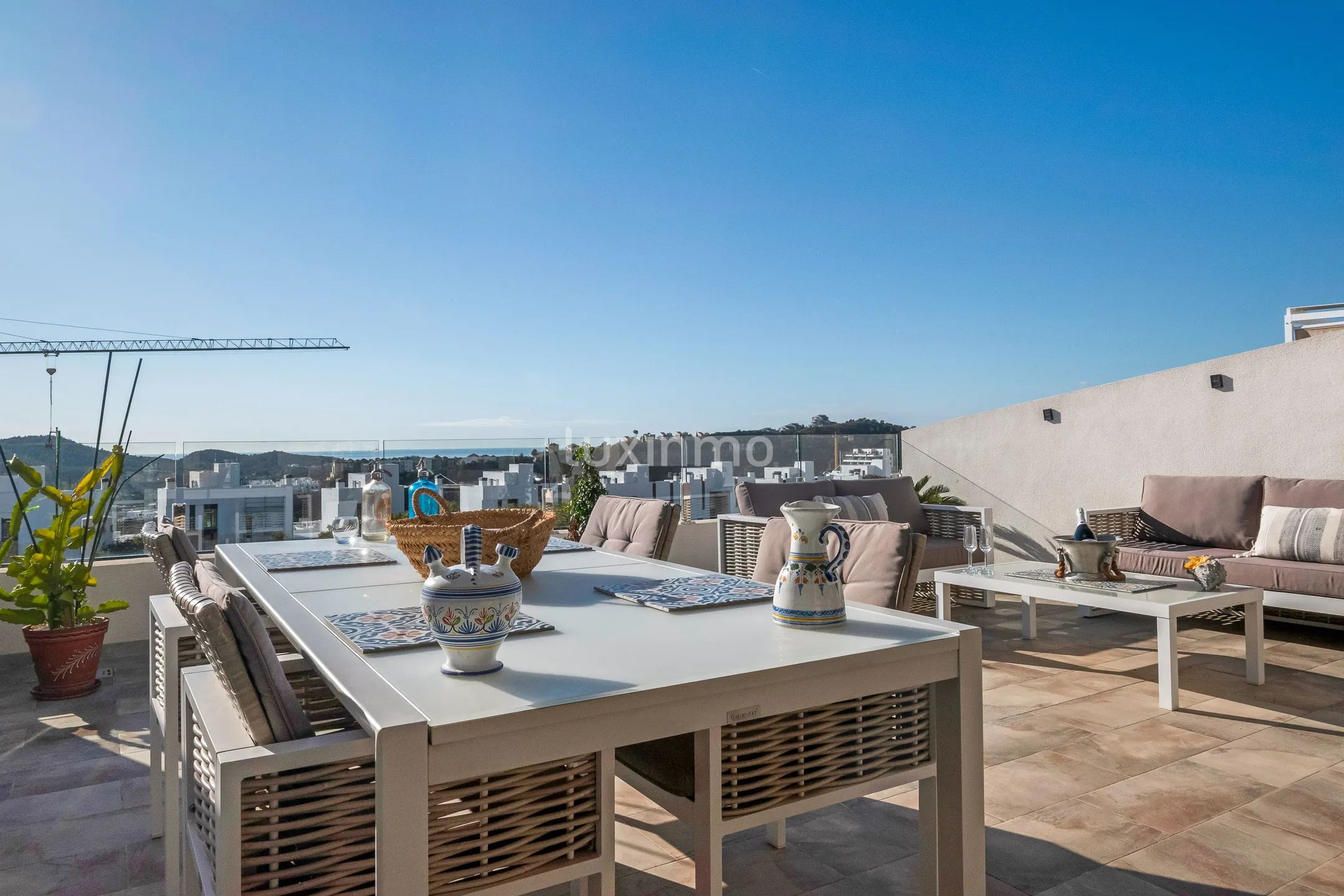 Modernes Penthouse mit schönem Meerblick in Balcon de Finestrat — photo 7