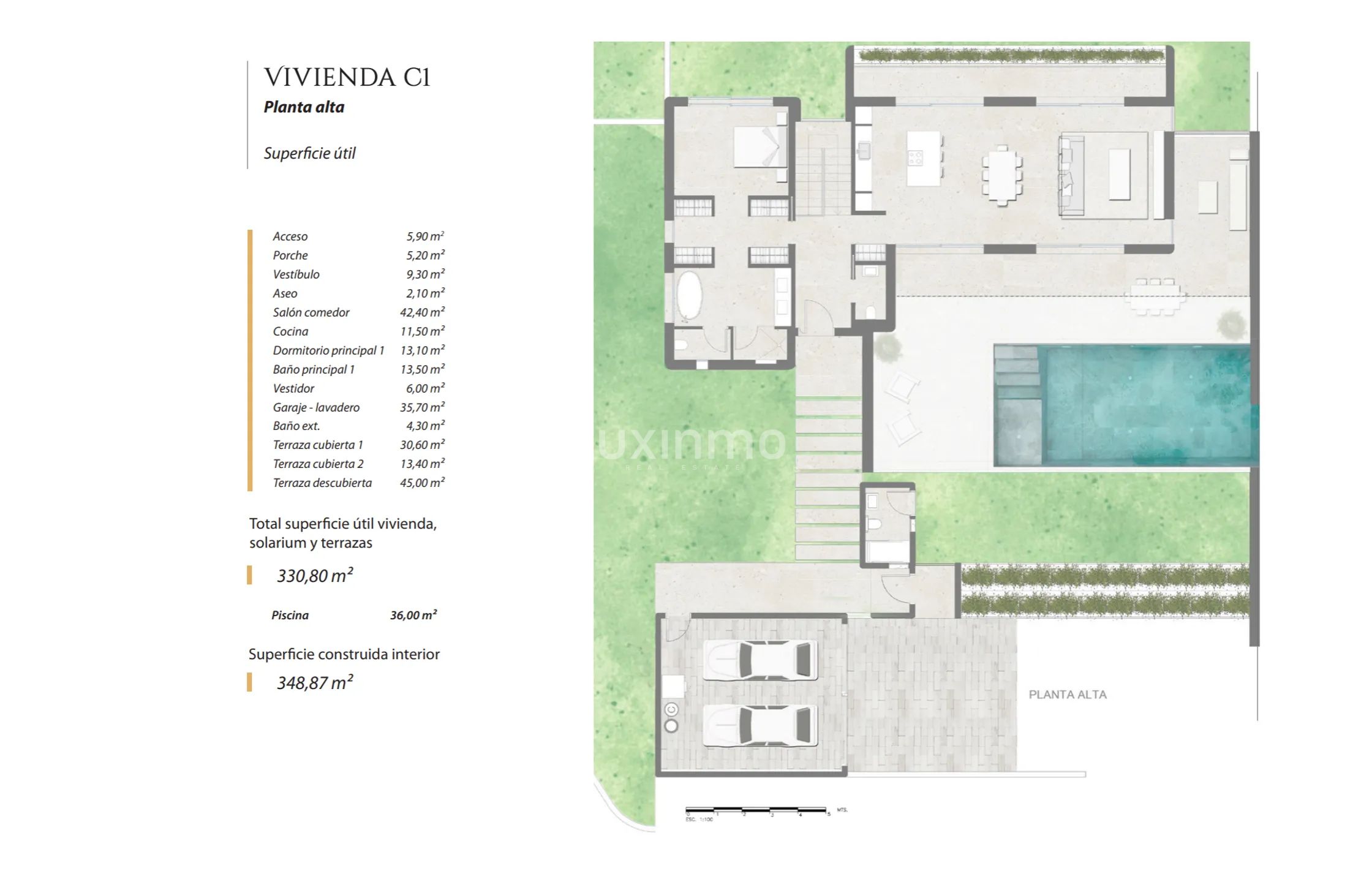 Modern Villa in Moraira — Floor Plan 2