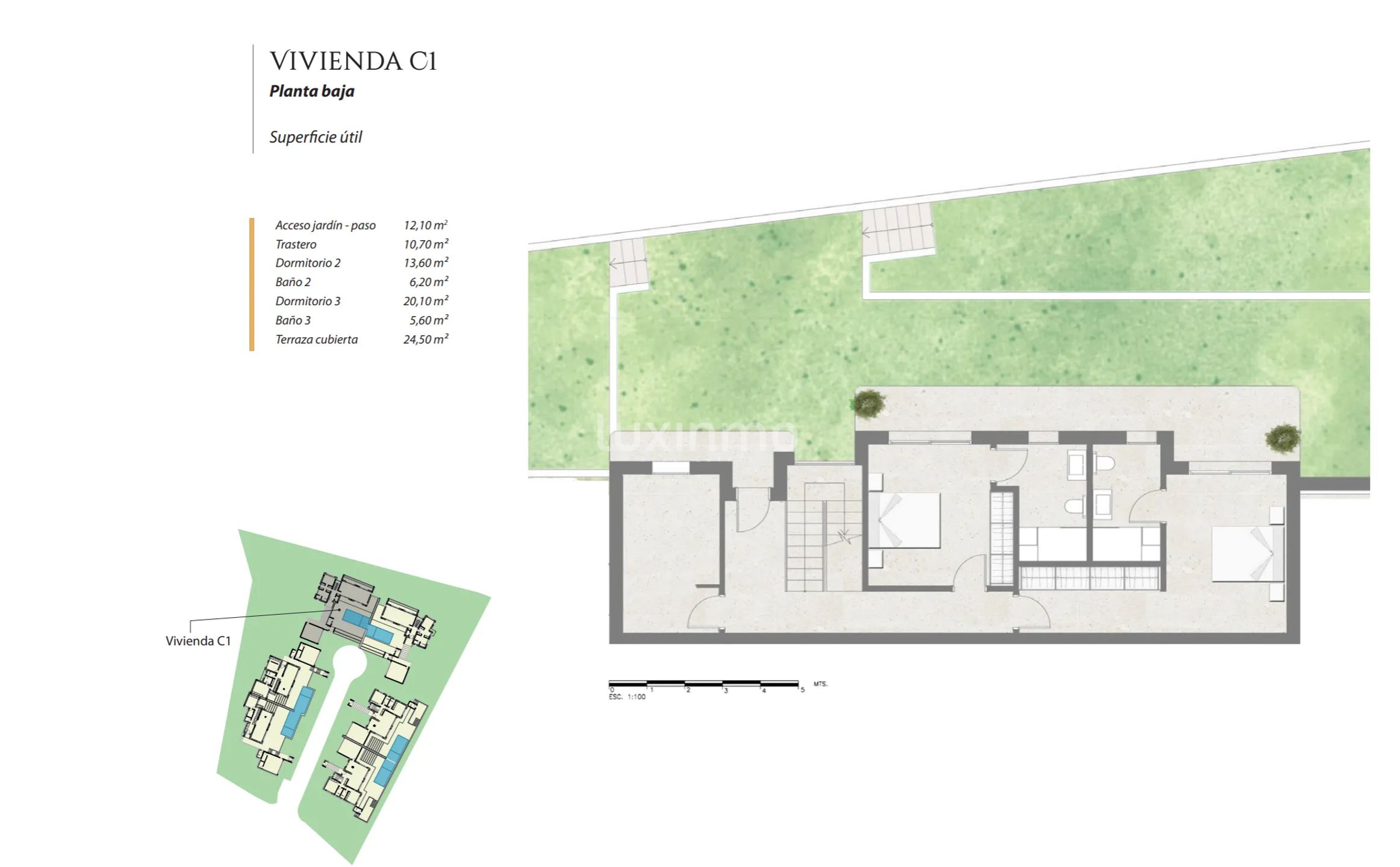 Modern Villa in Moraira — Floor Plan 1