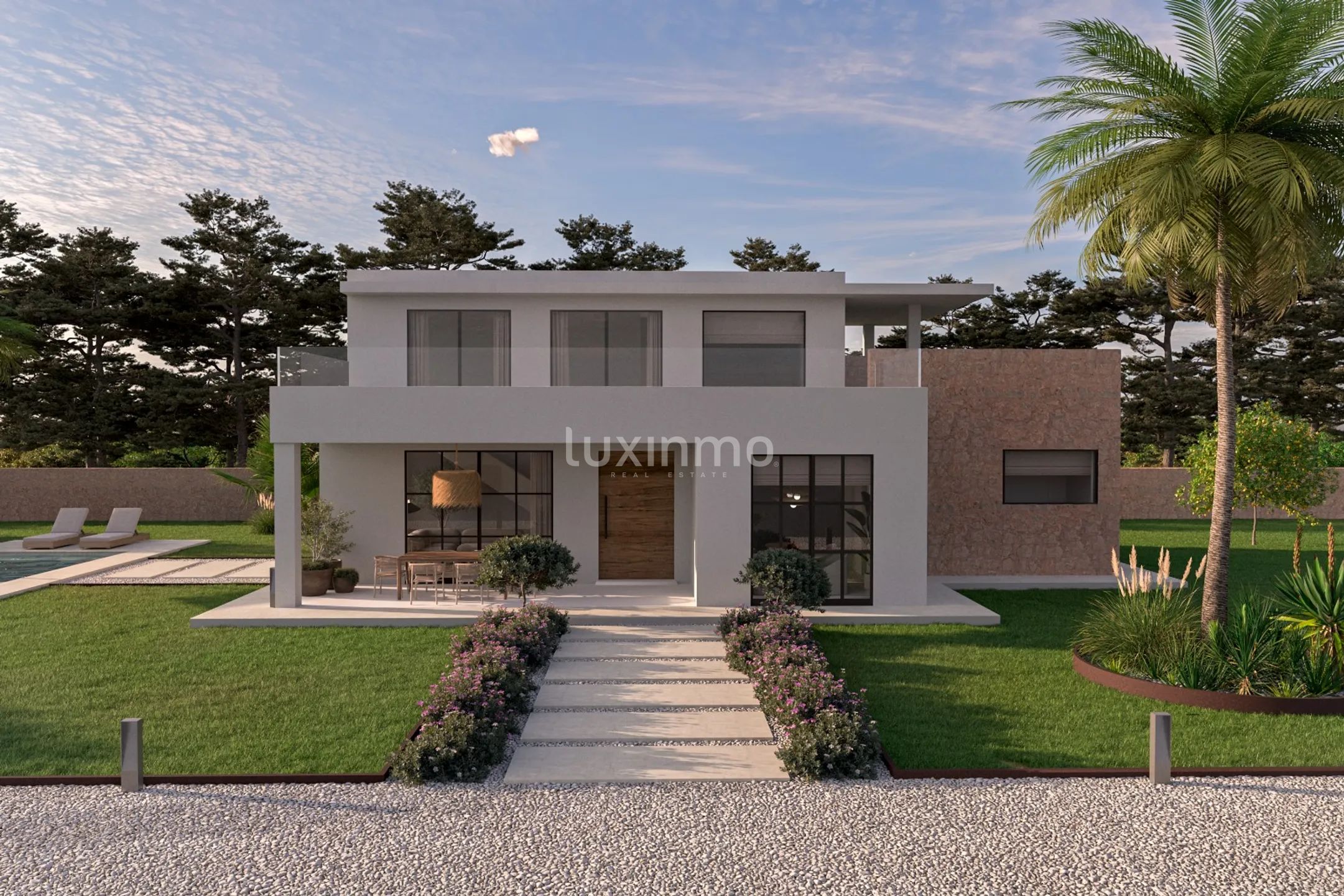Exklusives Grundstück mit Luxusvillenprojekt 300 m von Cala Nova entfernt - Ibiza Nord — photo 1