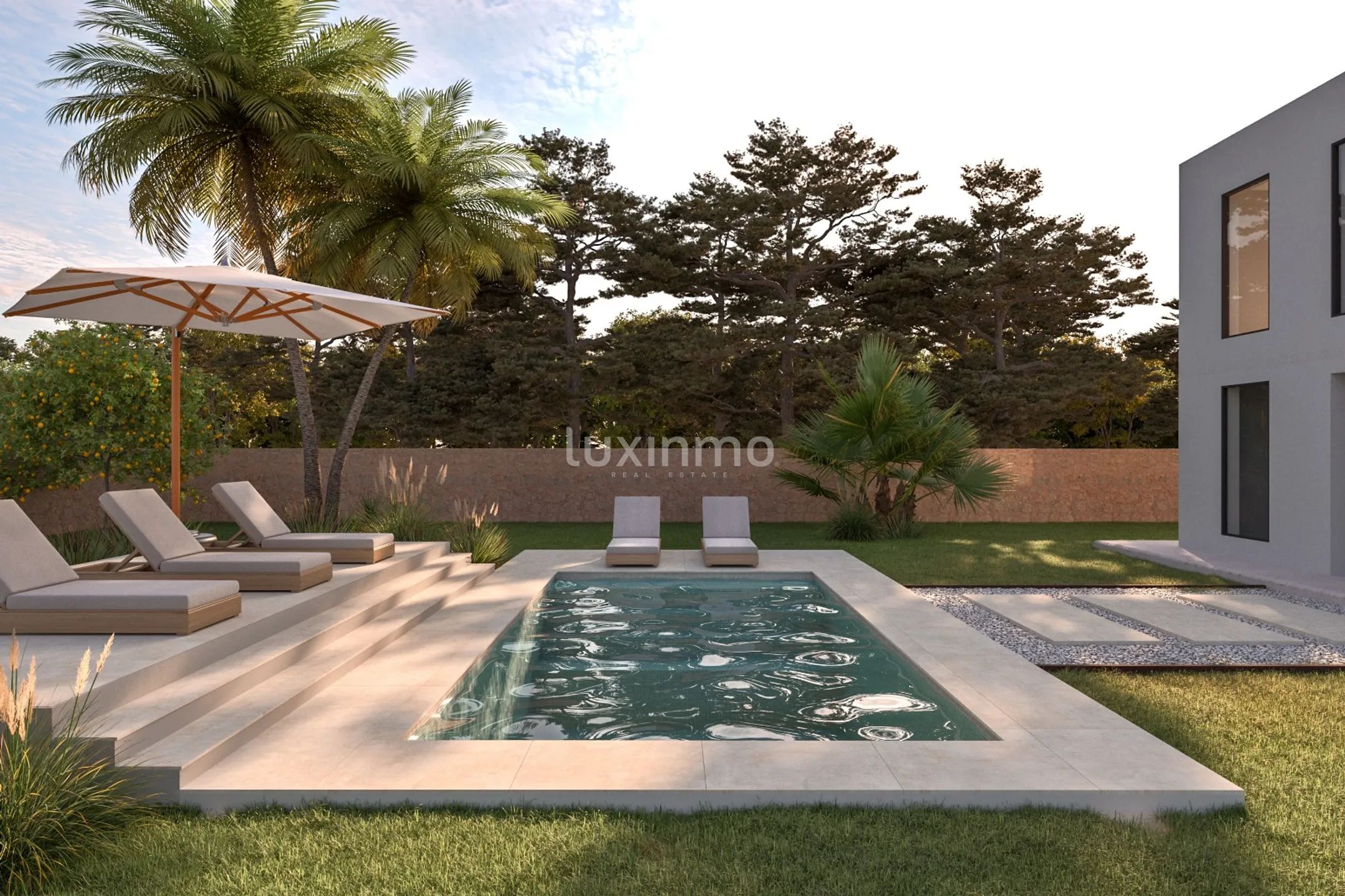 Exklusives Grundstück mit Luxusvillenprojekt 300 m von Cala Nova entfernt - Ibiza Nord — photo 3