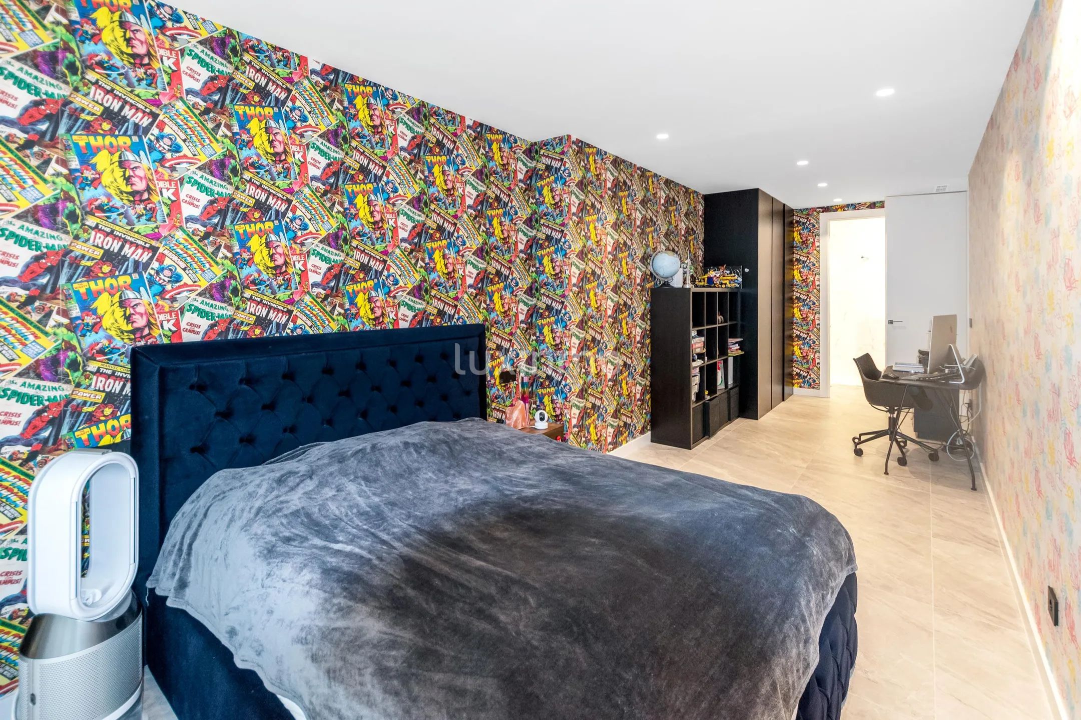 Luxuriöse 4-Schlafzimmer-Villa mit Meerblick in Finestrat — photo 54