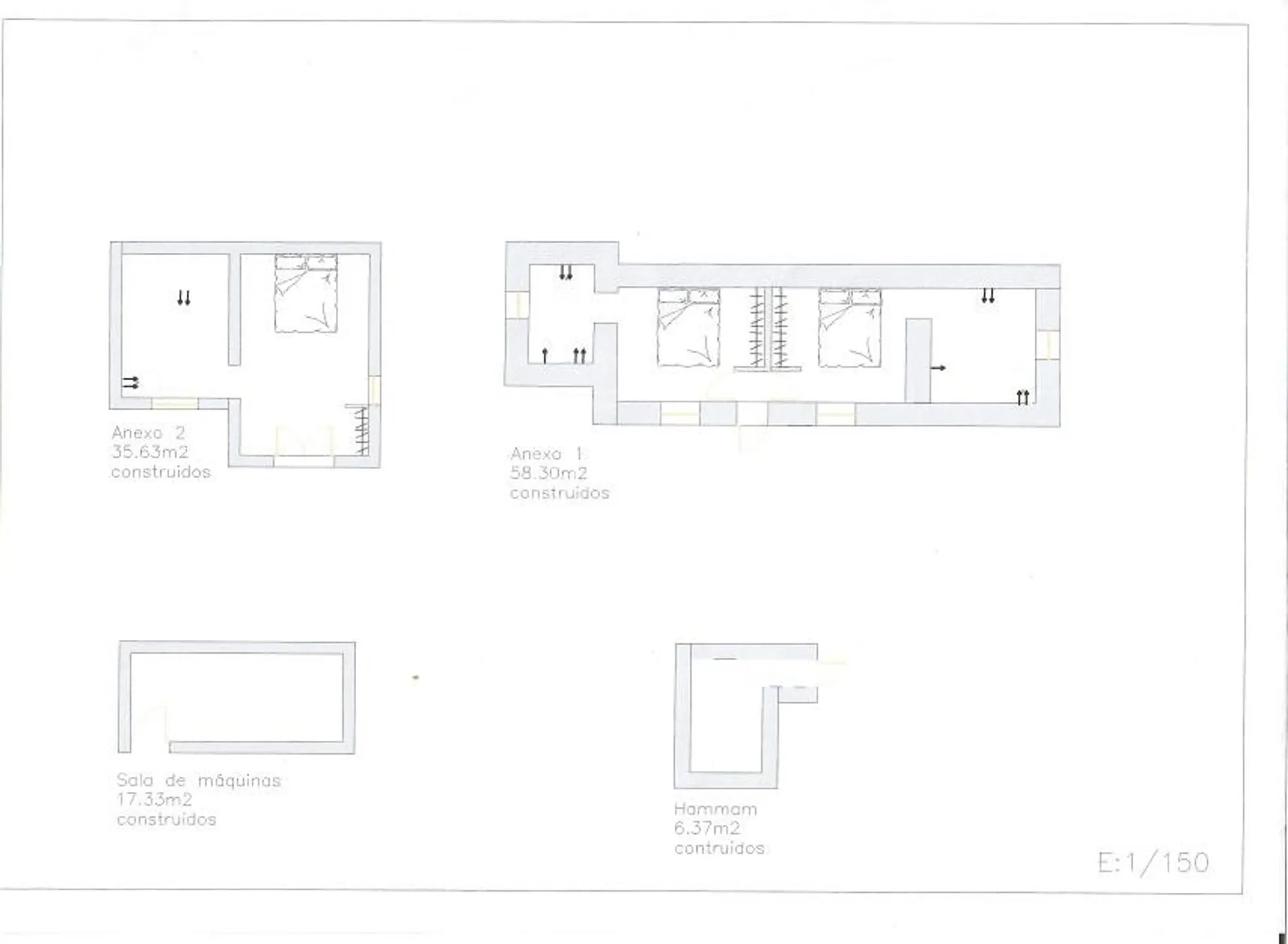 1800-talsgård förvandlad till ett modernt Ibiza Retreat — Floor Plan 2