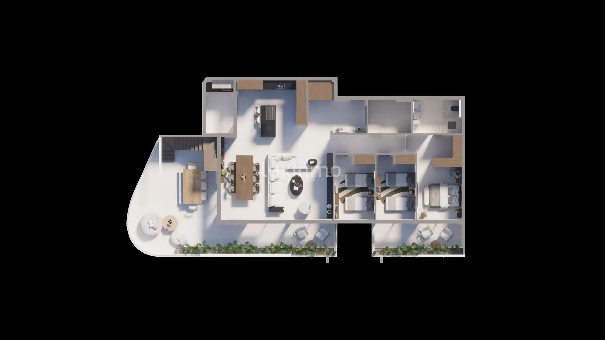 Modern Luxury Penthouse in Jesus — Floor Plan 1