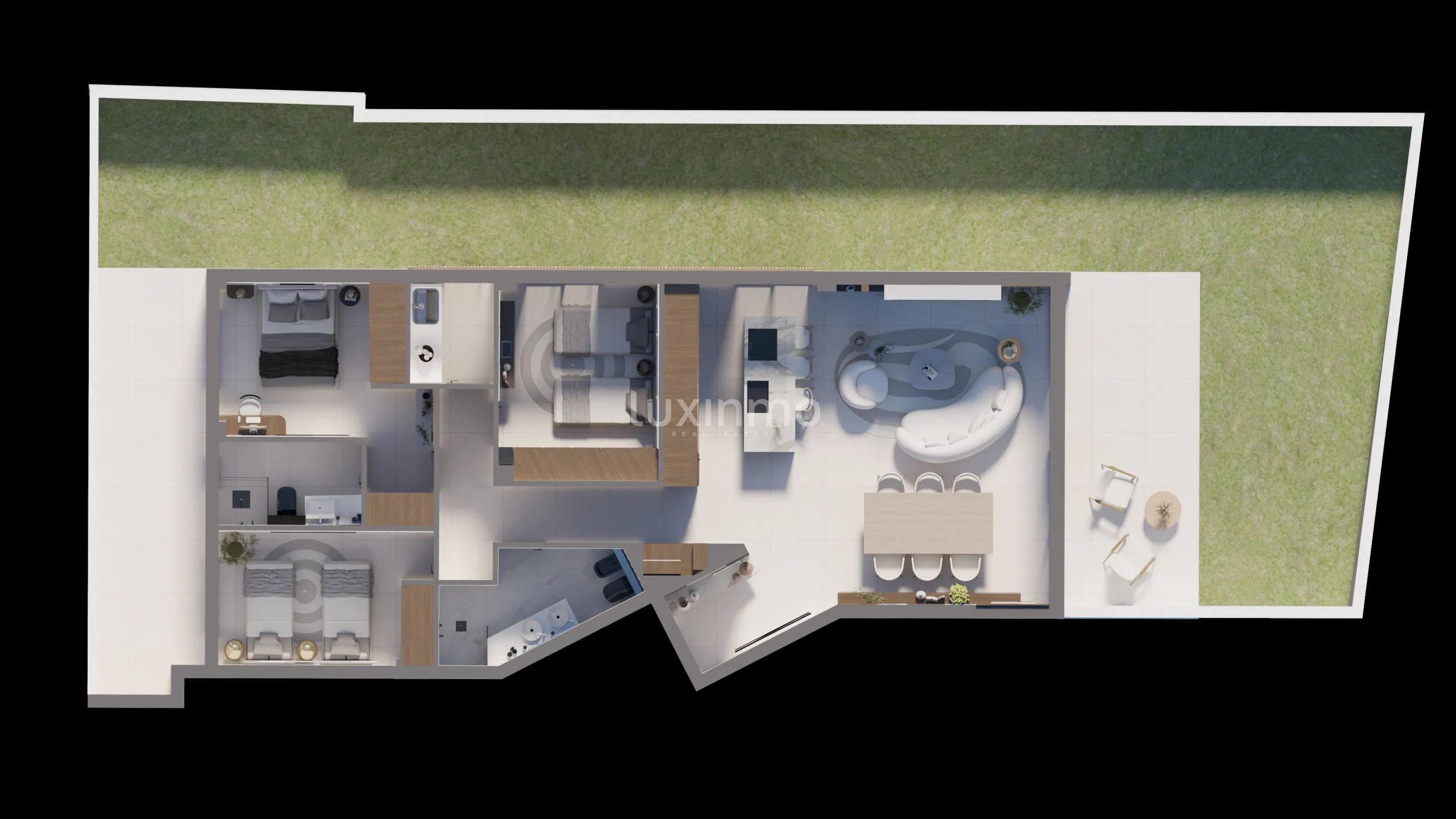 Modern Luxury Bungalow in Jesus — Floor Plan 1