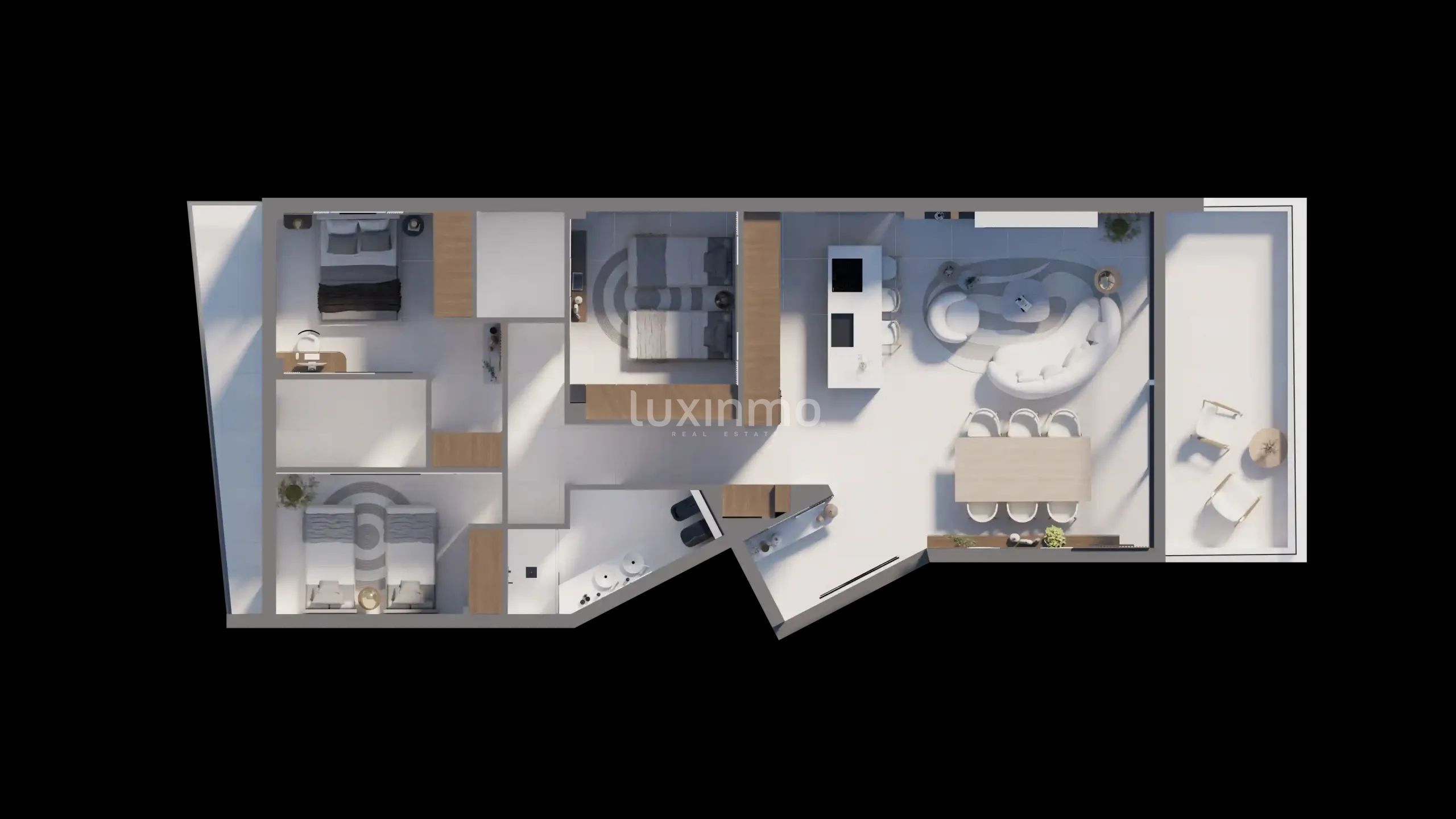 Modern Luxury Apartment in Jesus — Floor Plan 1