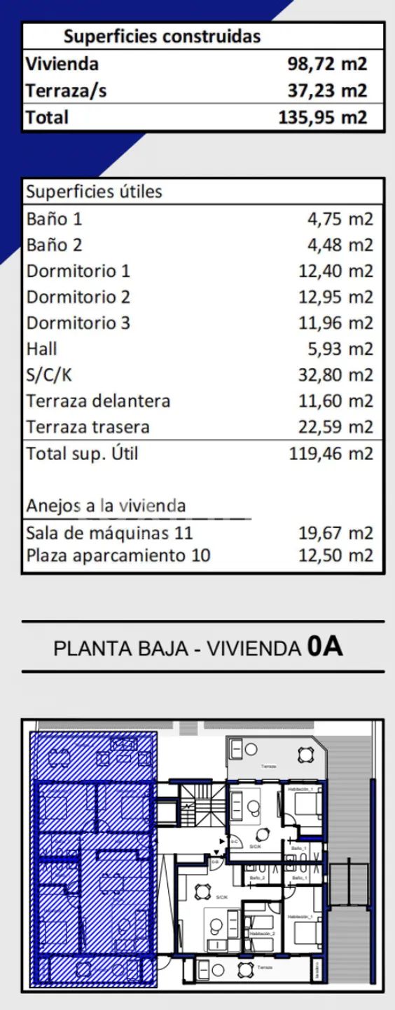 Modern Apartment in Villajoyosa — Floor Plan 2