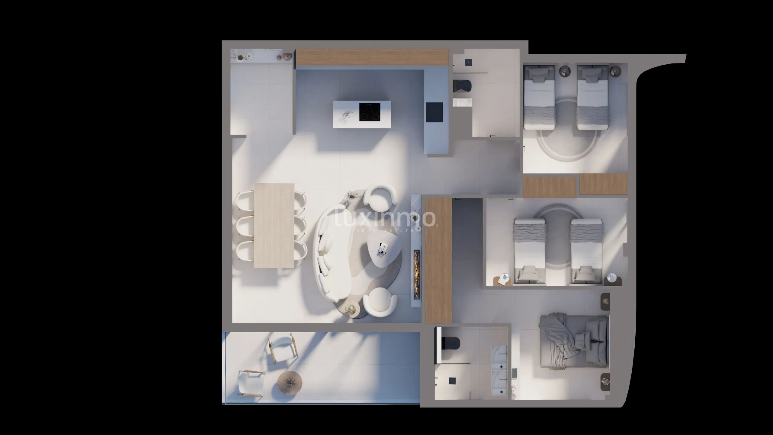 Modern Luxury Apartment in Jesus — Floor Plan 1