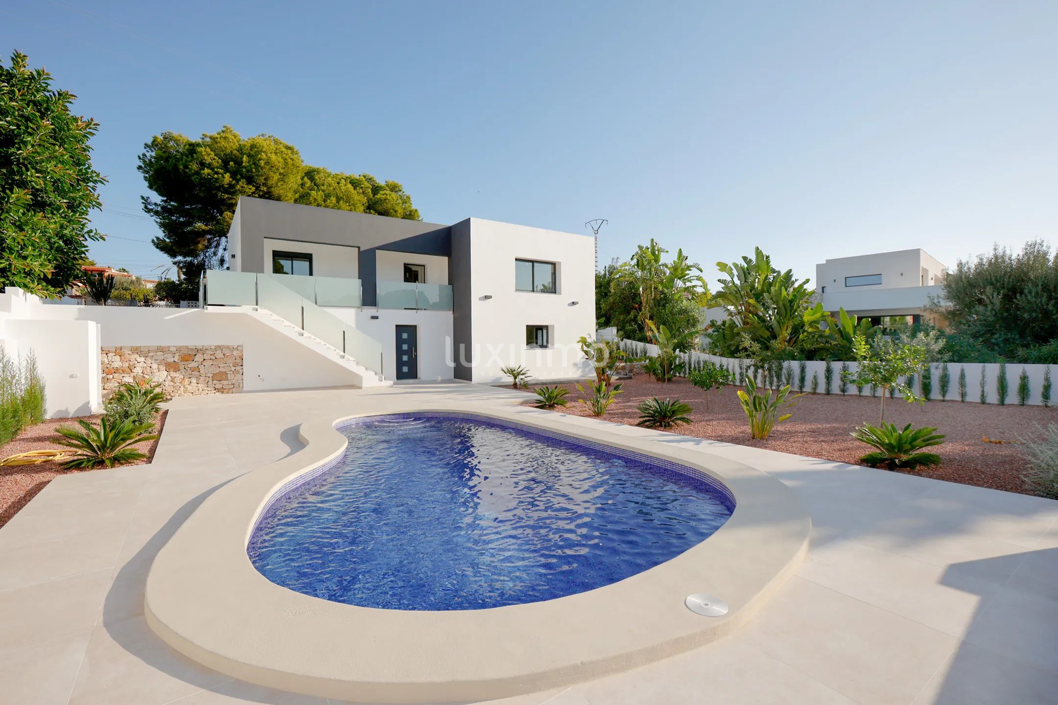 Freistehendes Haus mit Panoramablick zu verkaufen in Calpe