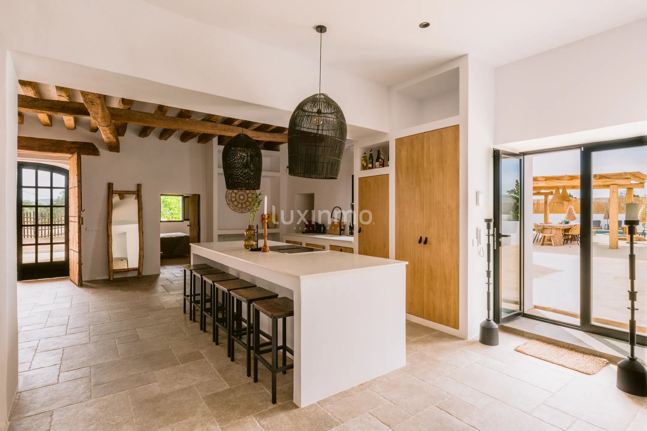 Большая роскошная вилла в ибисенском стиле в Сан-Жорди — photo 16