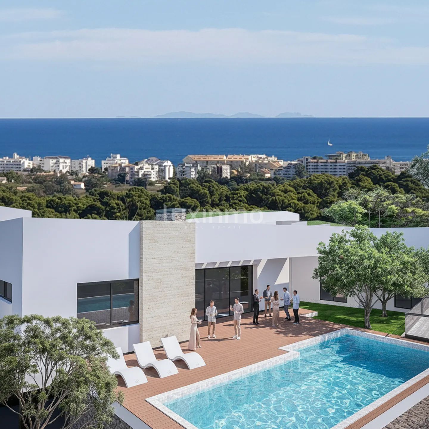 Luxuriöses Projekthaus im Ibiza-Stil in Javea zu verkaufen