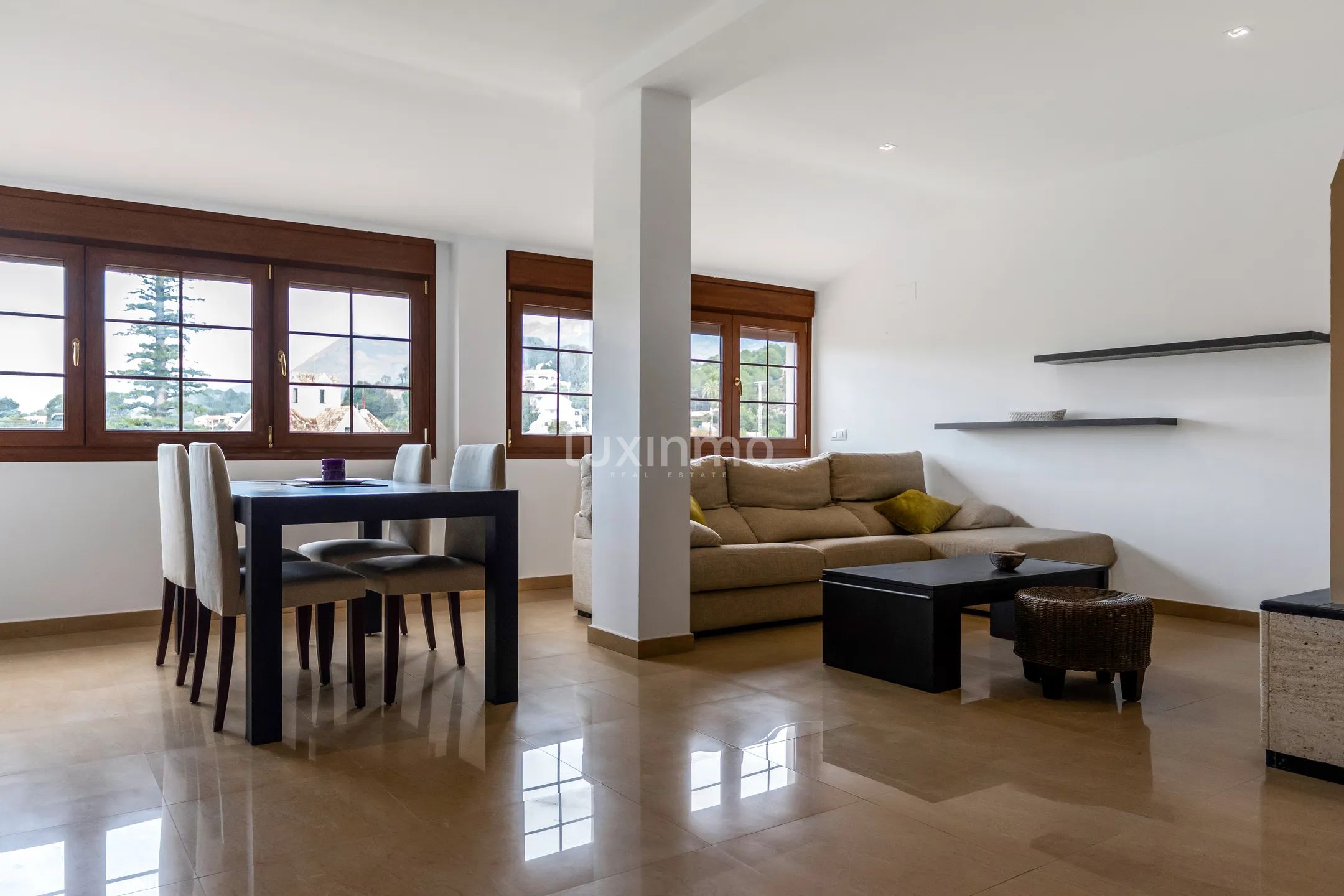 Rustikale Wohnung mit Meerblick zur Miete in Cap Negret Altea
