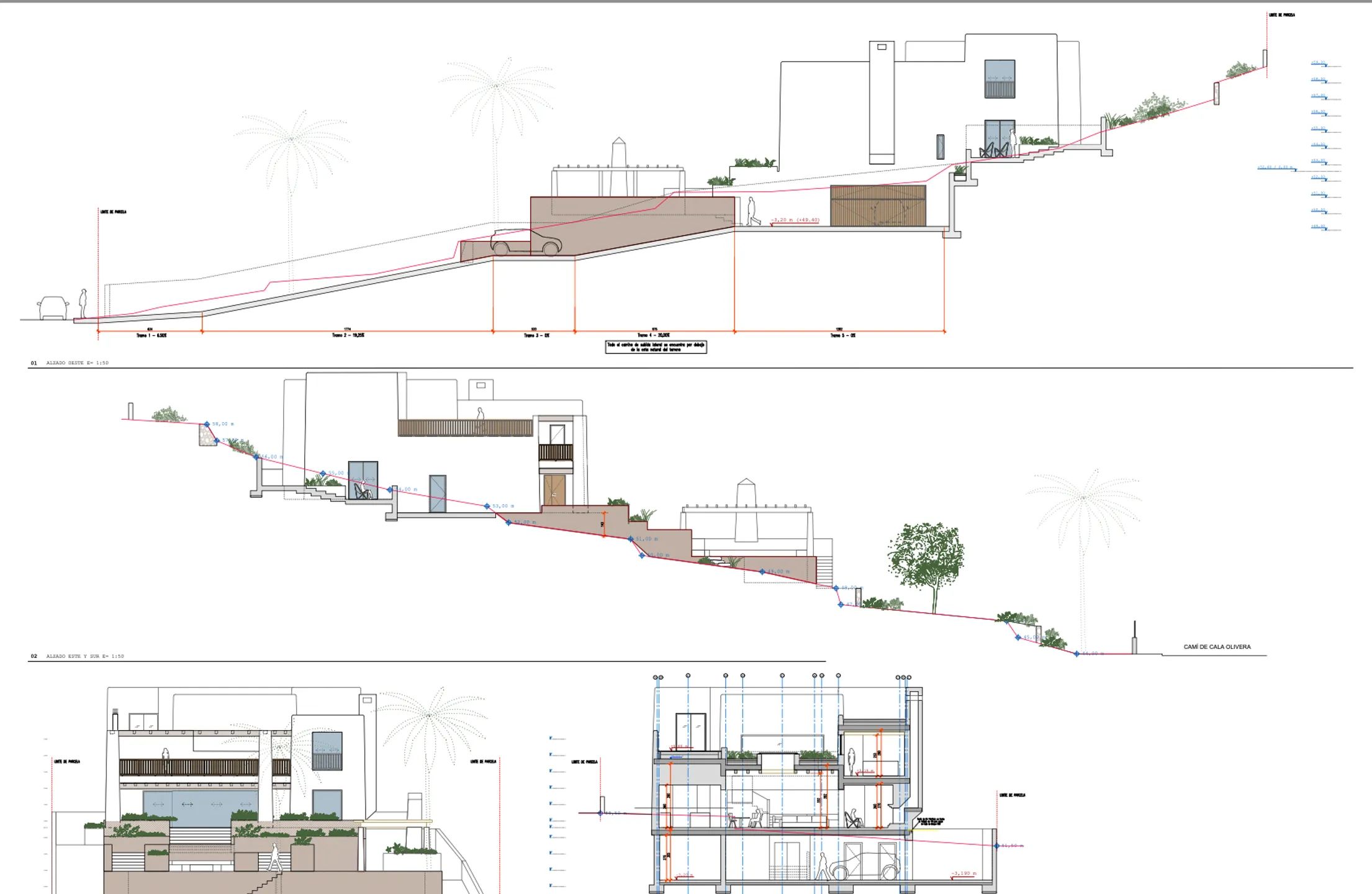 Plot with licence near Cala Olivera and golf course — Floor Plan 4
