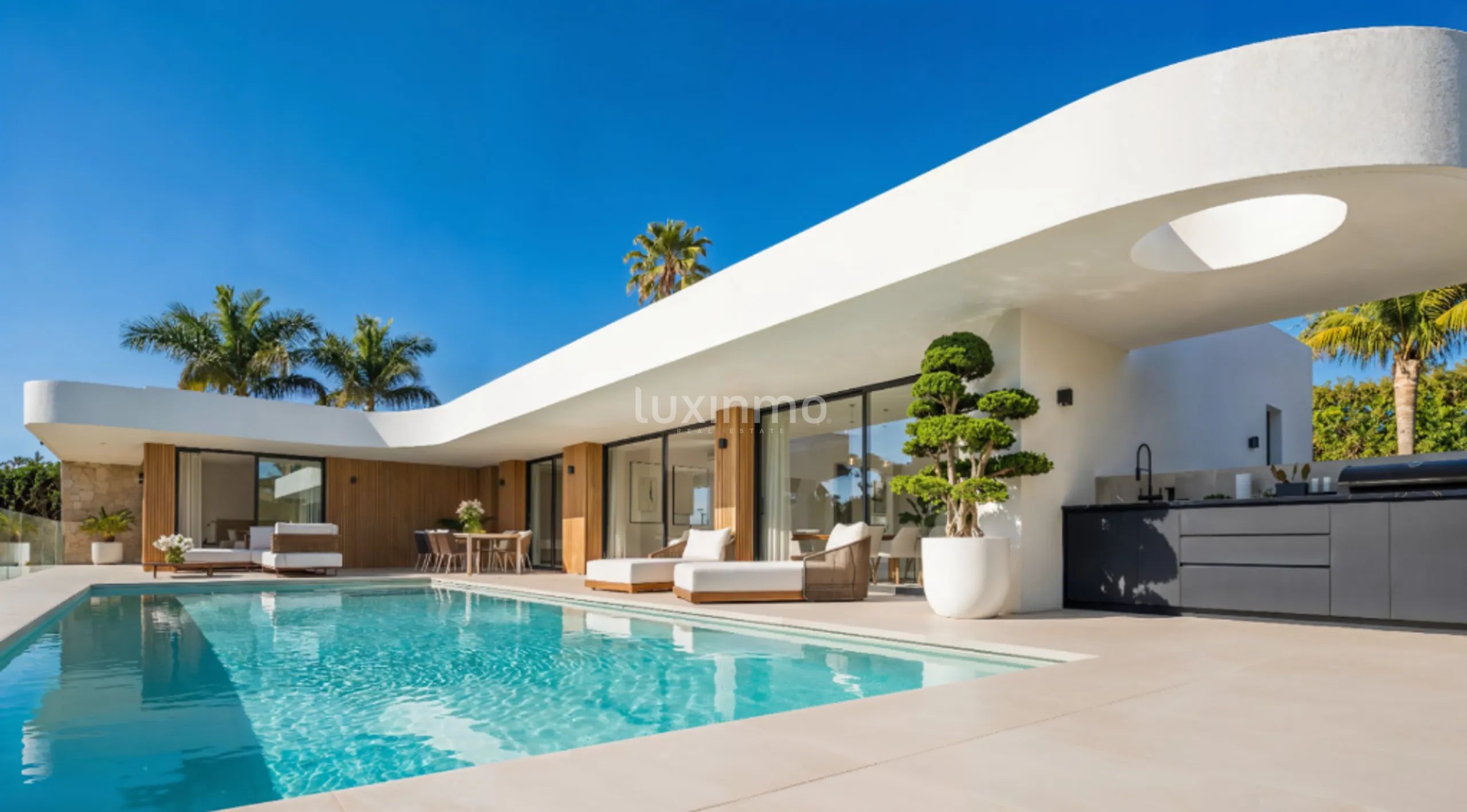 Modern new build one floor villa with pool in Calpe — photo 3