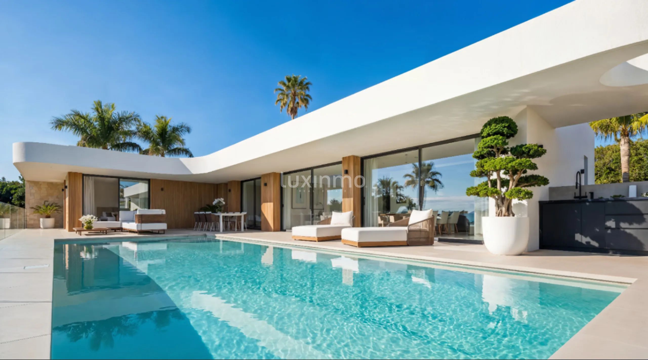 Modern new build one floor villa with pool in Calpe — photo 2