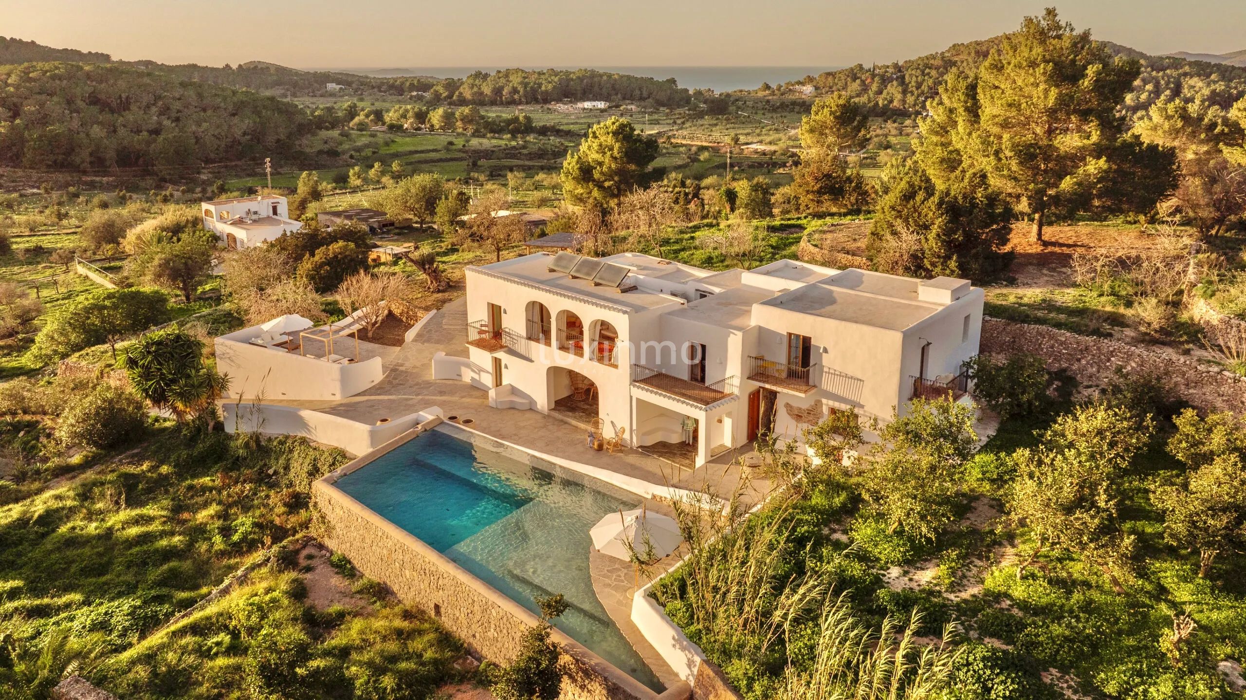 Finca Can Jurat - Een privédomein van tijdloze Ibiza elegantie