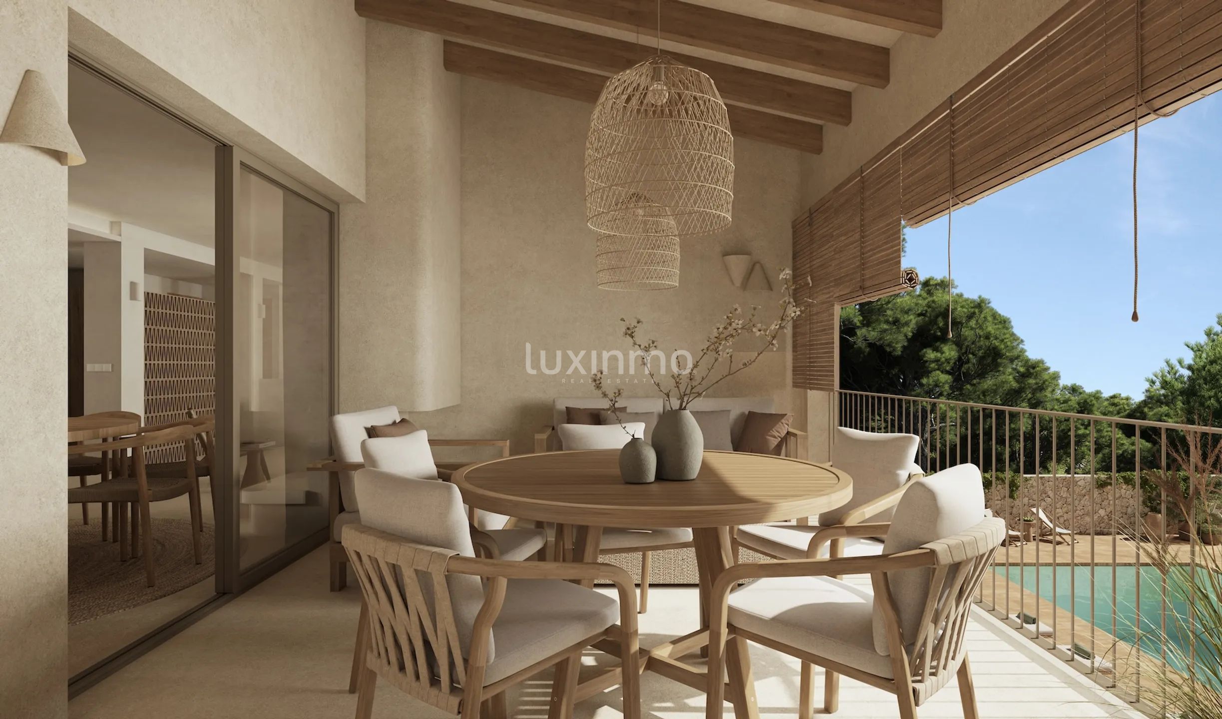 Remodelled modern villa with sea views in La Fustera — photo 8