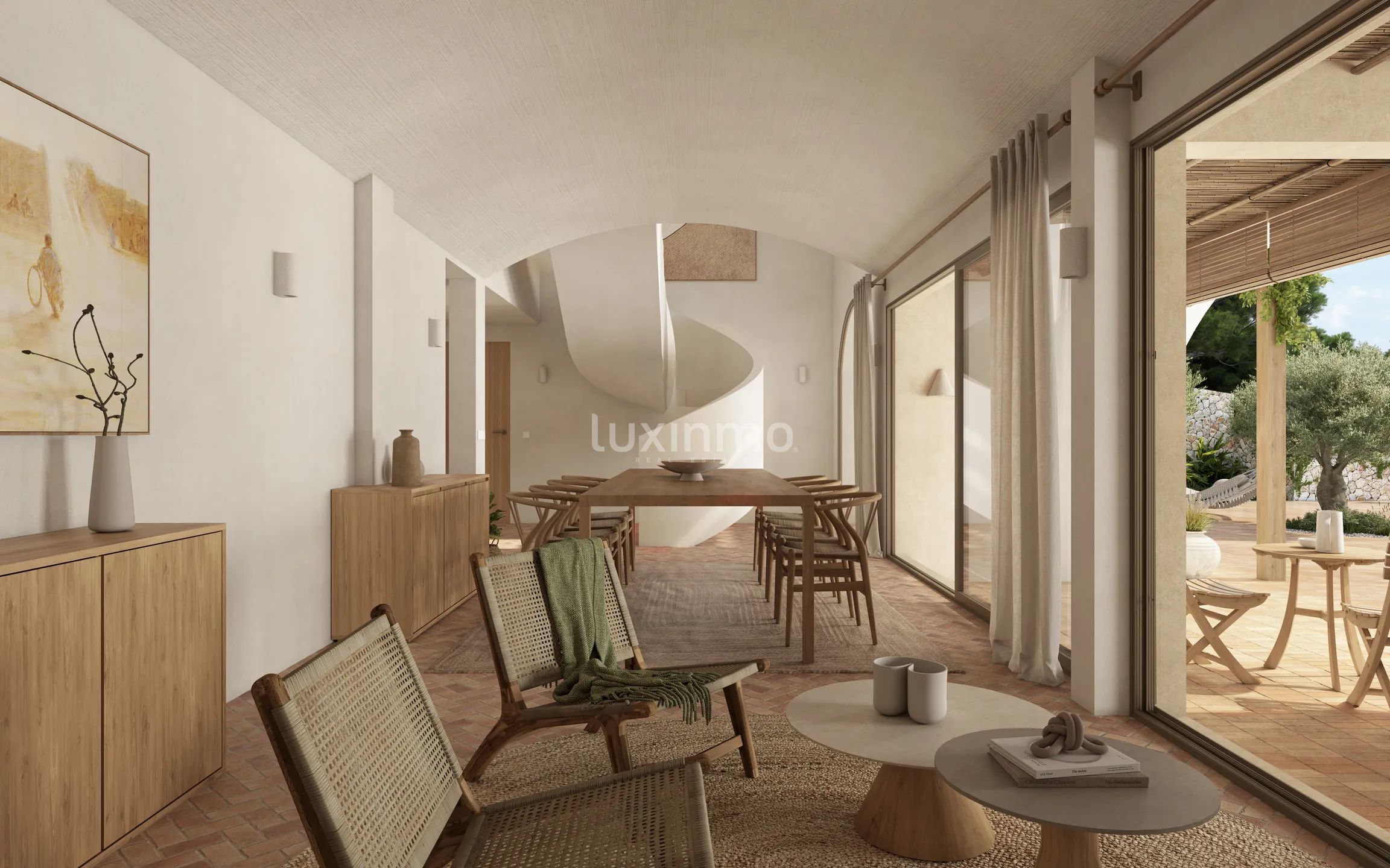 Remodelled modern villa with sea views in La Fustera — photo 22