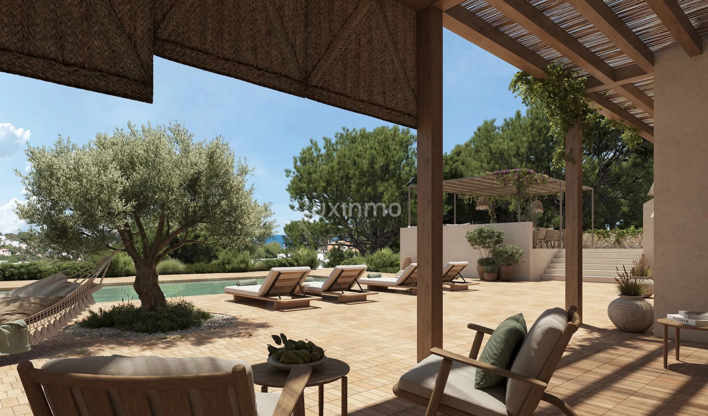 Remodelled modern villa with sea views in La Fustera — photo 6