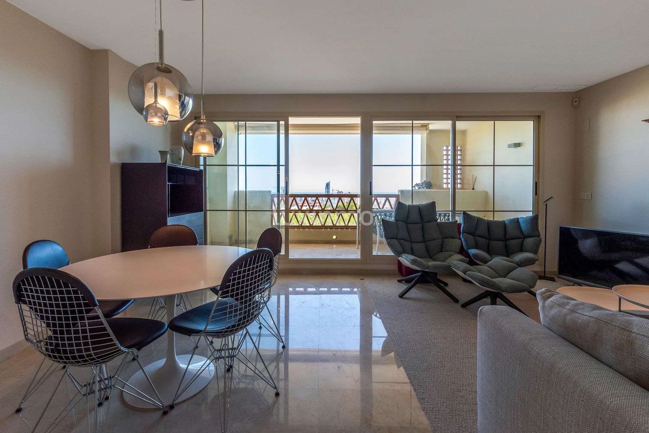 Śródziemnomorski dupleks z widokiem na morze w Sierra Cortina — photo 8