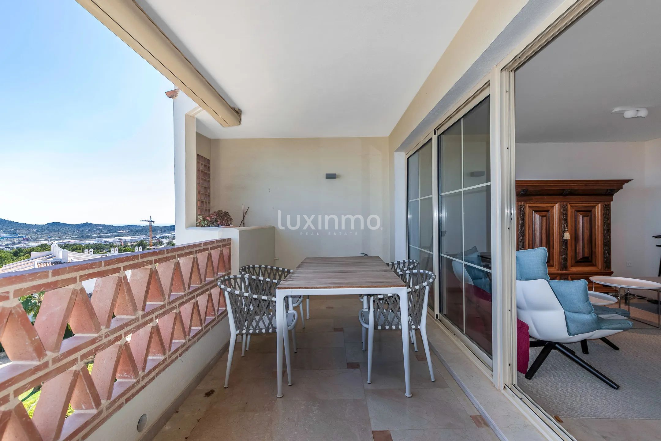 Śródziemnomorski dupleks z widokiem na morze w Sierra Cortina — photo 14