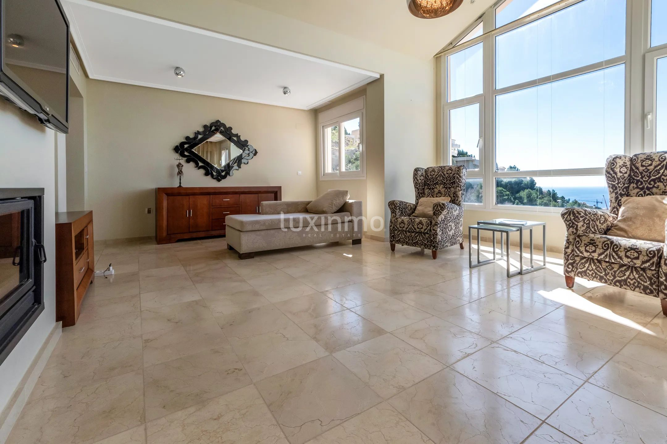 Modern takvåning med panoramautsikt över havet i Altea Hills — photo 12