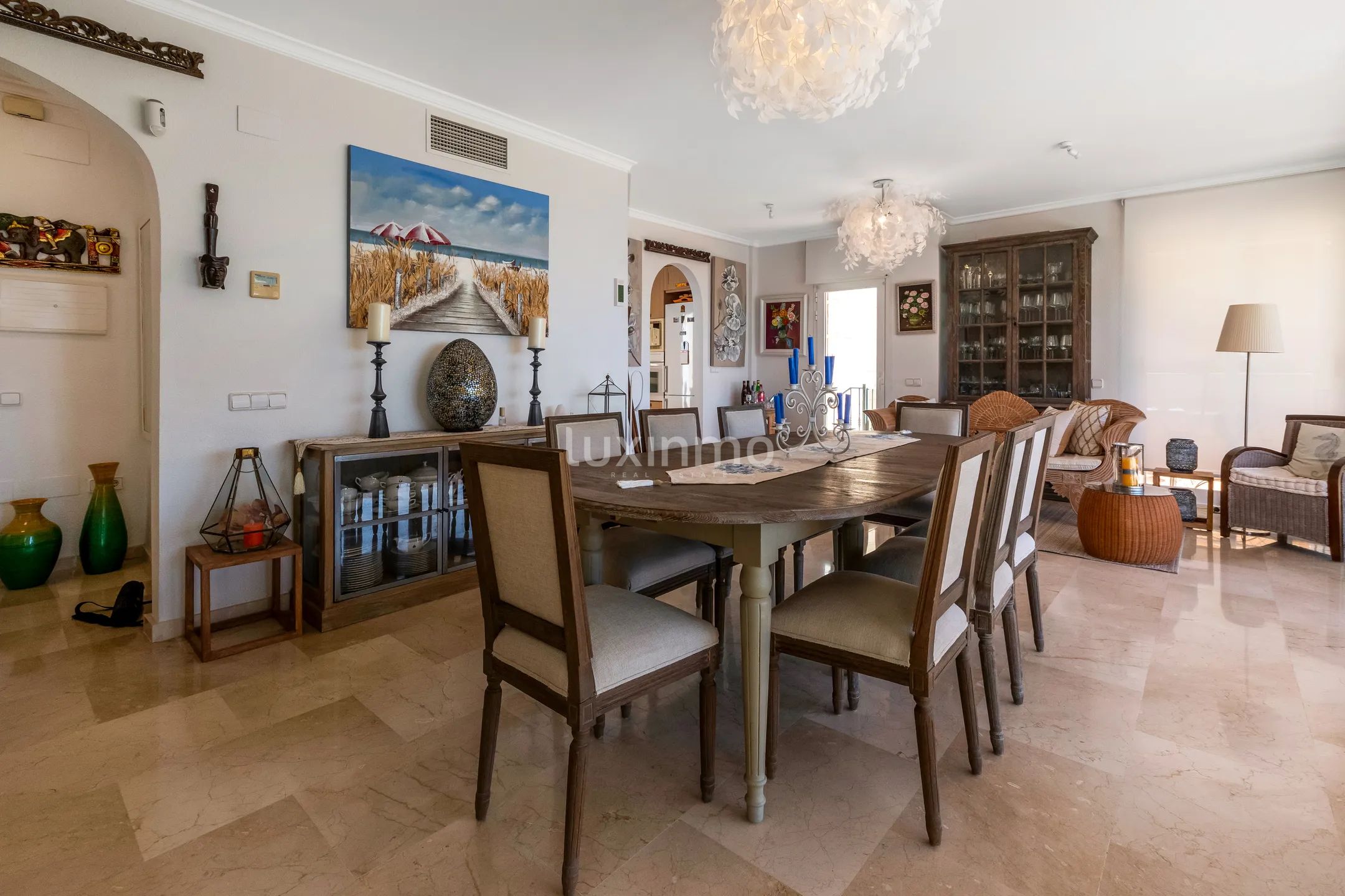 Villa de estilo mediterráneo con piscina privada y vistas al mar en Altea Hills — photo 9