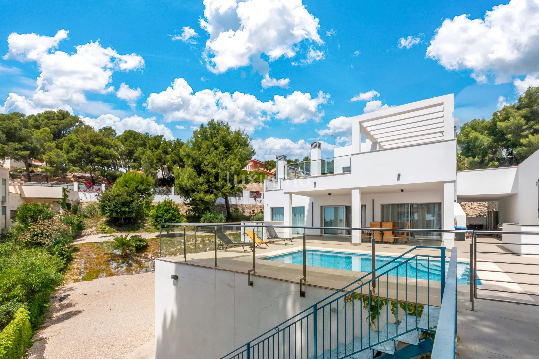 Schönes Haus mit Meerblick zur Miete in Altea