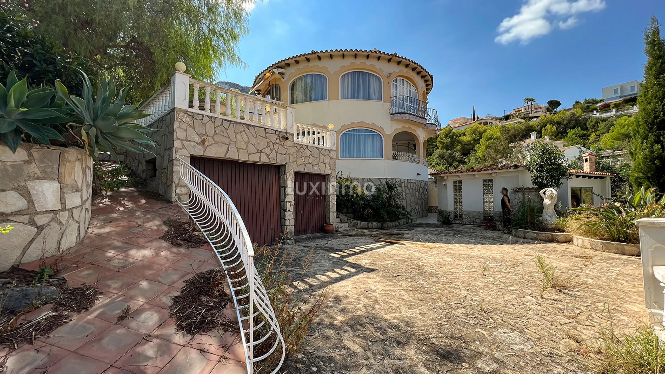 Villa coloniale avec vue sur la mer à El Montgó, Dénia