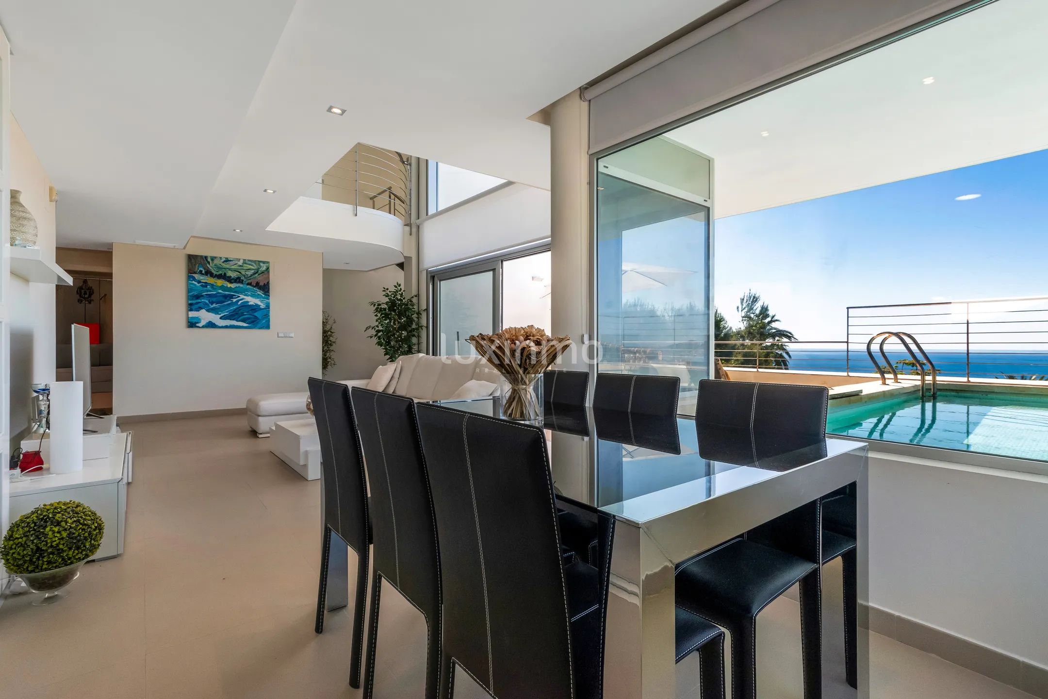 Moderno chalet pareado con piscina y vistas al mar en Altea Hills — photo 10