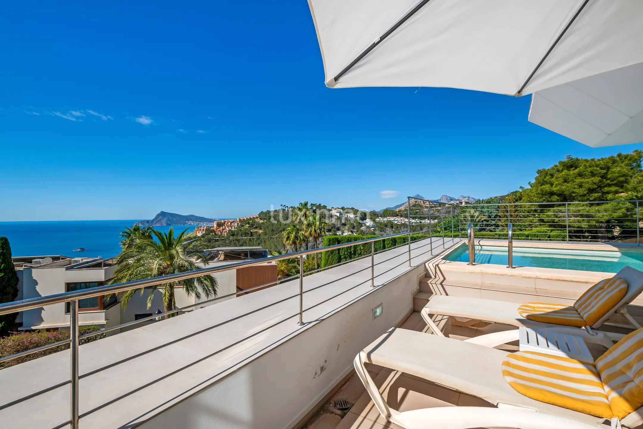 Modern semi-detached villa with pool and sea views in Altea Hills — photo 27