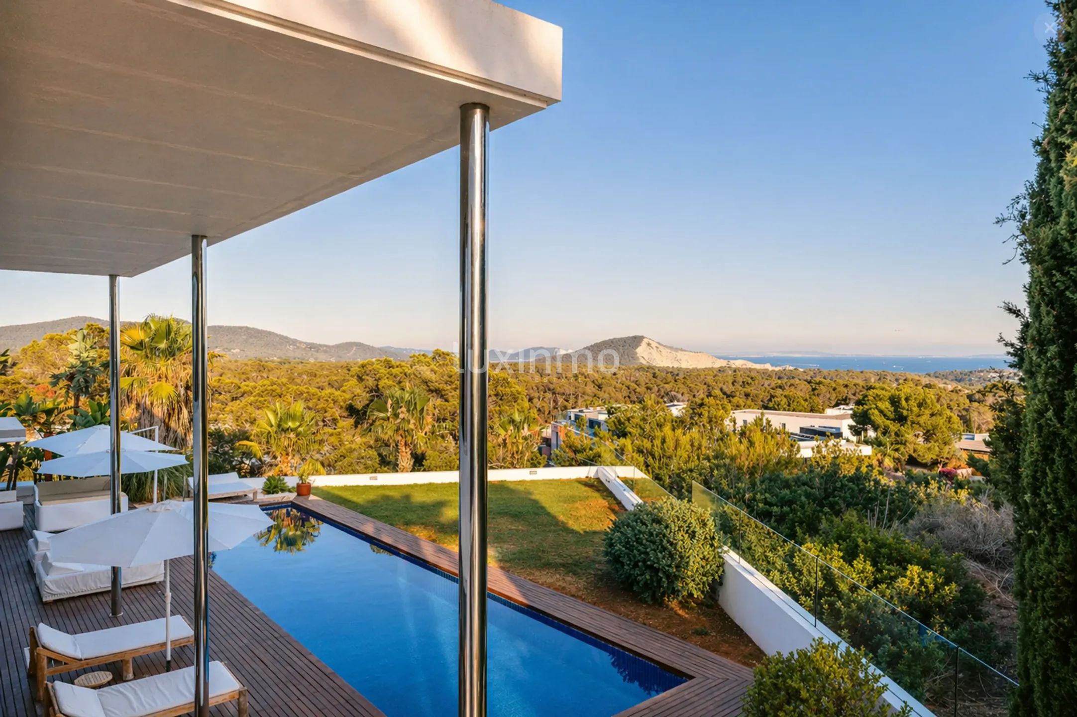 Spectacular 6 bedroom villa in Ibiza with views of Formentera and tourist license — photo 37