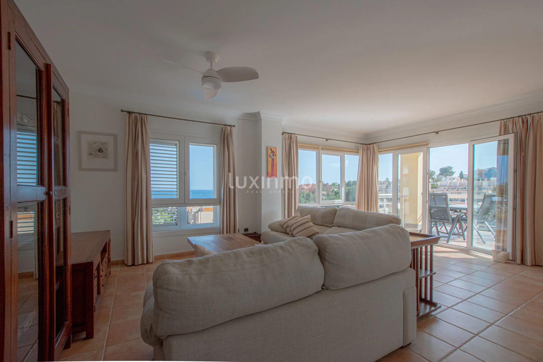 Penthouse with panoramic sea views for rent in Calpe — photo 5