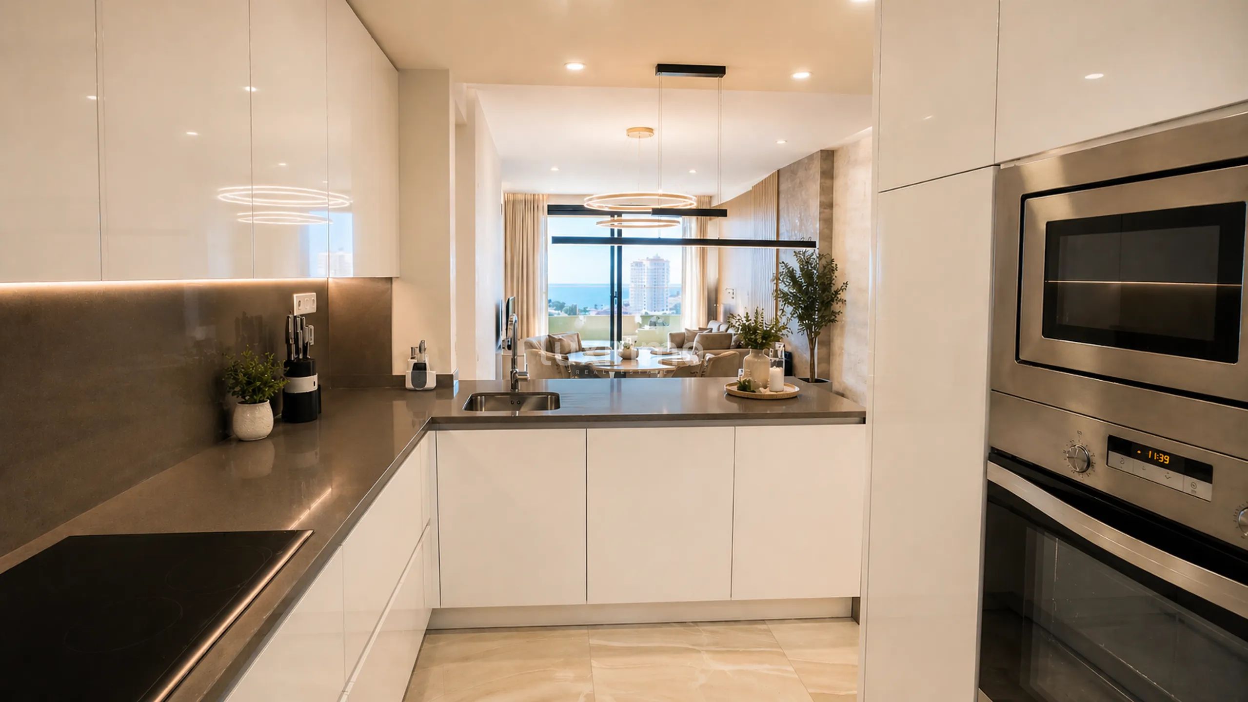 Premium apartament with sea views in Benidorm — photo 4
