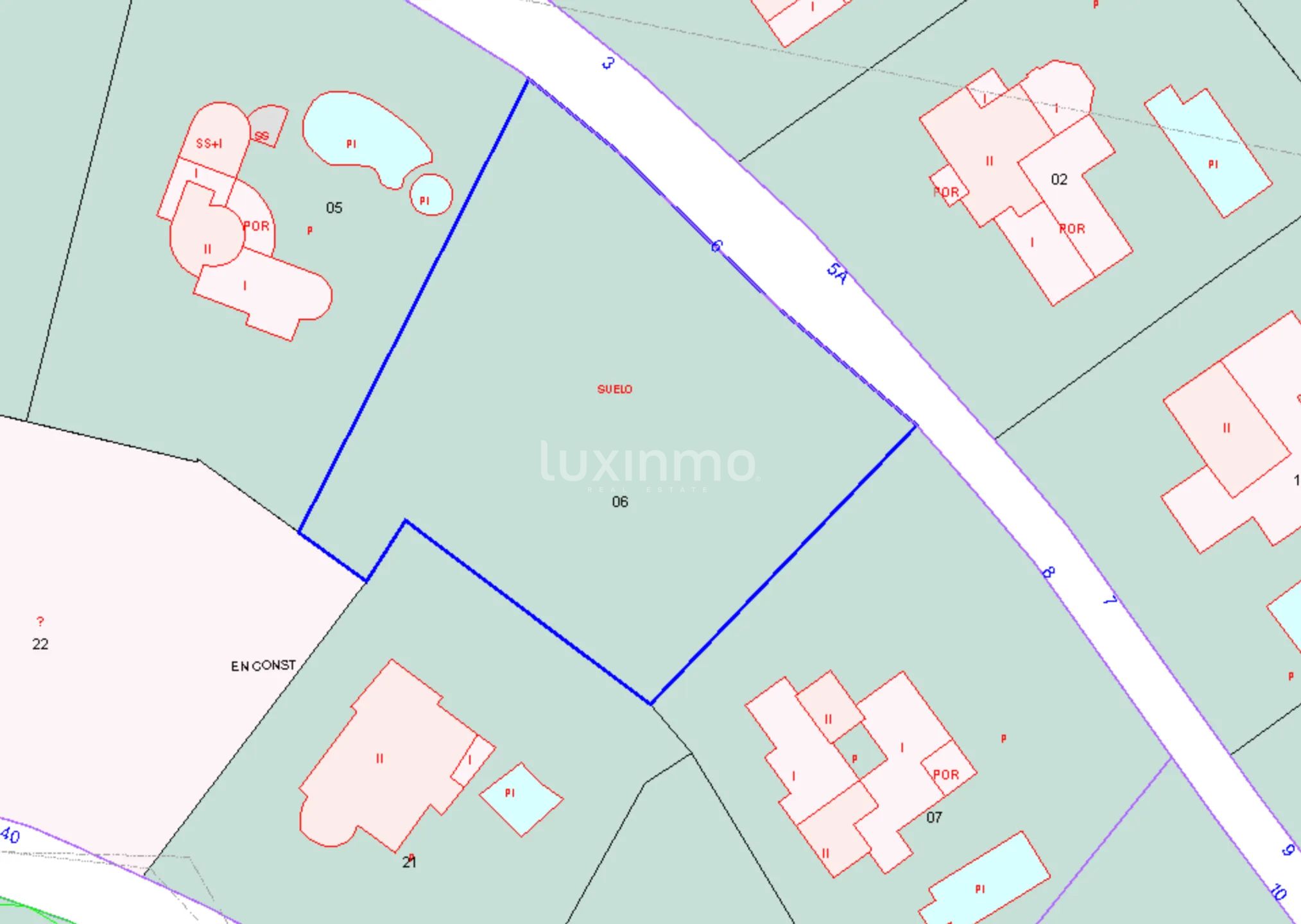 BUILDABLE PLOT IN COSTA NOVA – JÁVEA / XÀBIA — Floor Plan 1