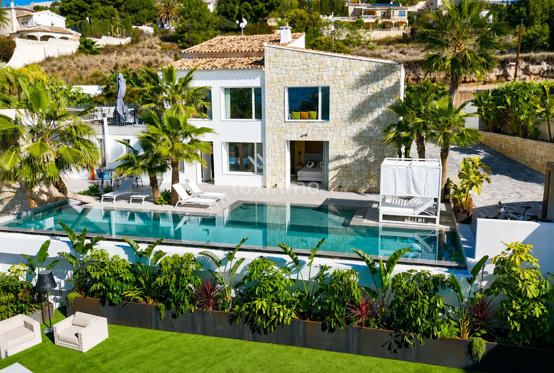 villa with sea views in la Fustera, Benissa