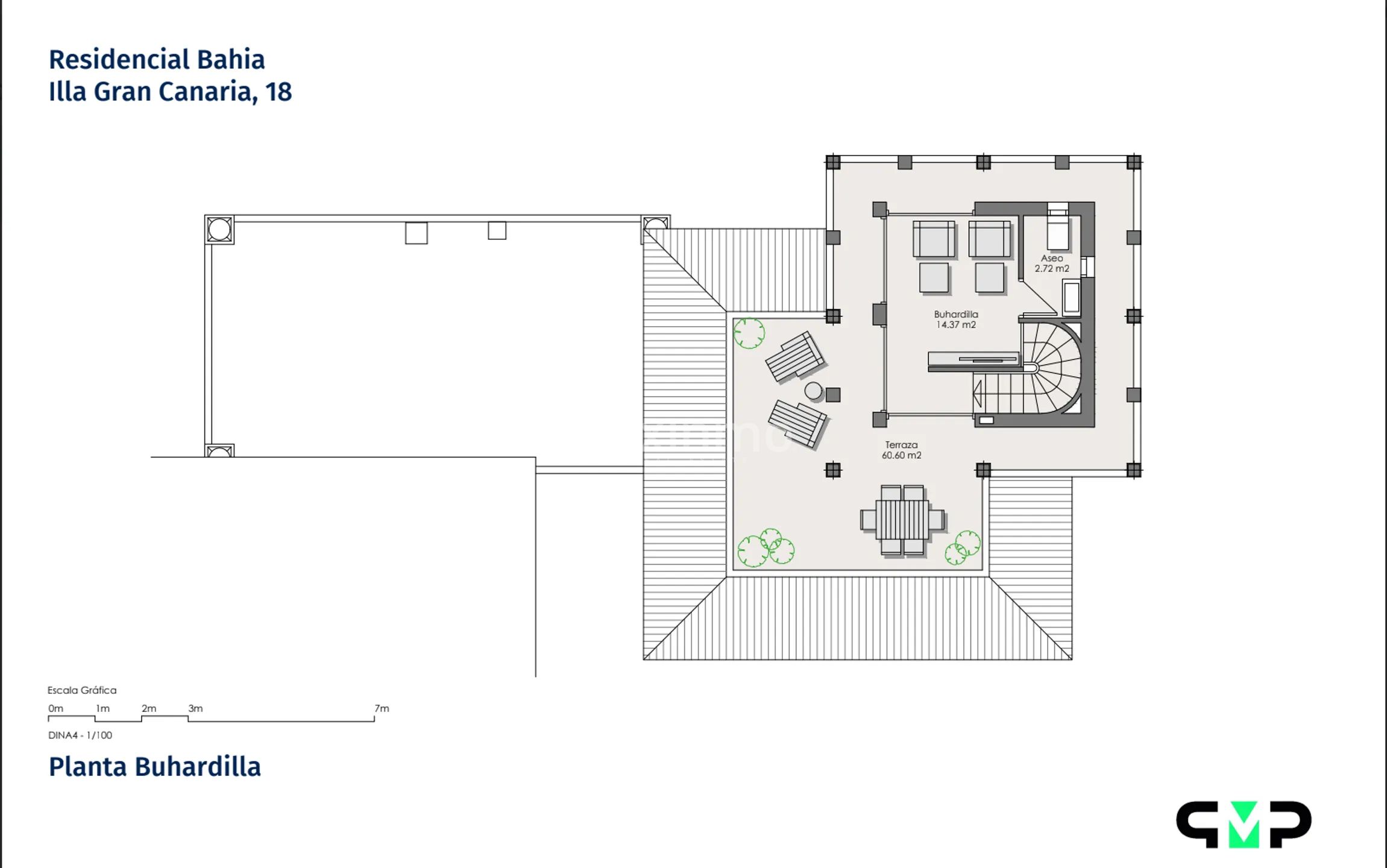 Отремонтированный дом с 5 спальнями в Финестрате — Floor Plan 3