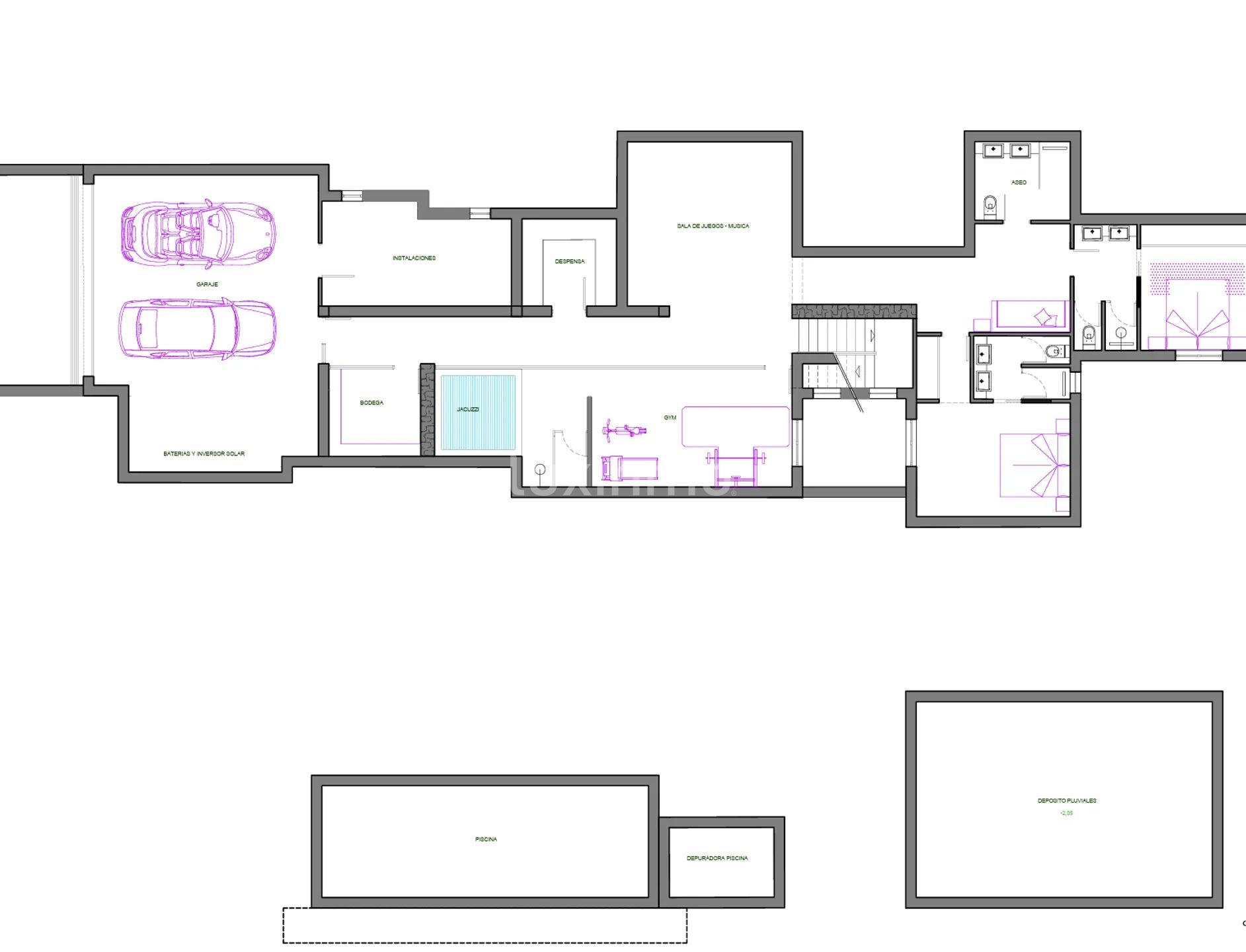 Exclusive Rustic Plot of land near Morna School - Santa Gertrudis, Ibiza — Floor Plan 3