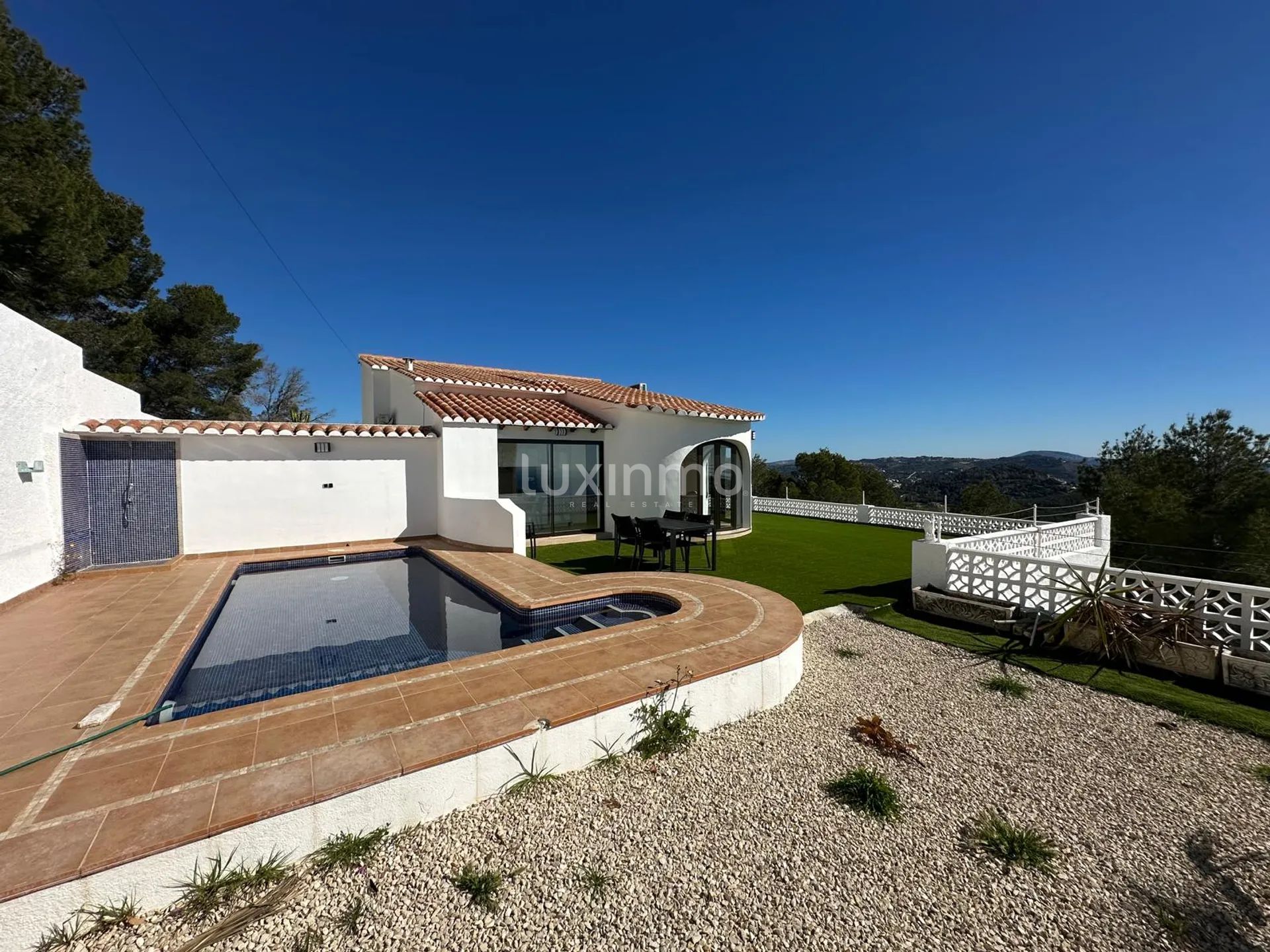 Villa rénovée avec vue sur la mer à Oltamar Calpe