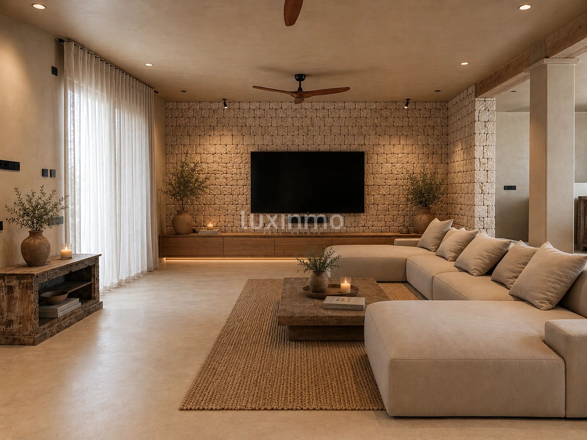 Schitterende nieuwe villa Ibiza stijl in Cala Compta met uitzicht op zee — photo 10